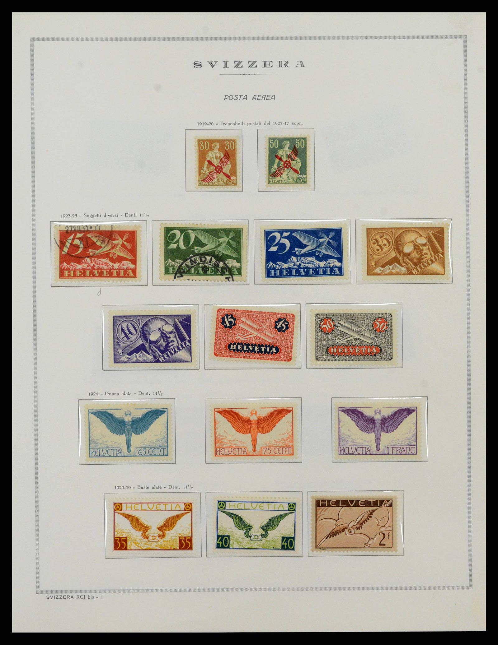38968 0179 - Stamp collection 38968 Switzerland 1852-2020.