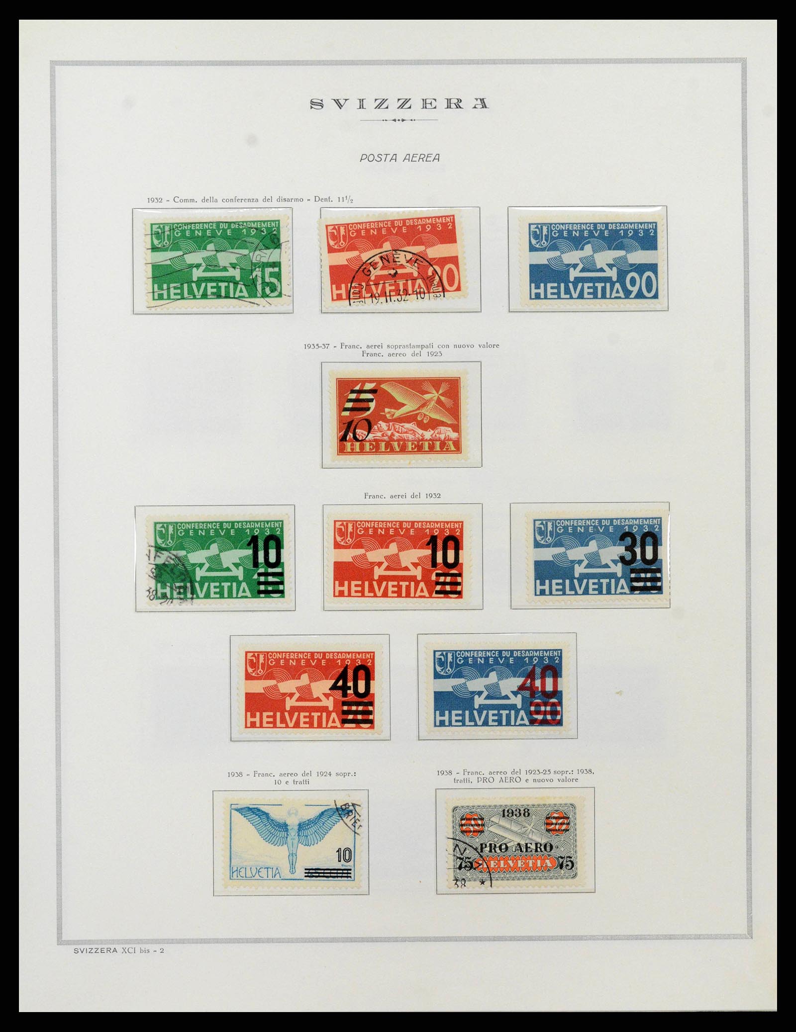 38968 0180 - Stamp collection 38968 Switzerland 1852-2020.