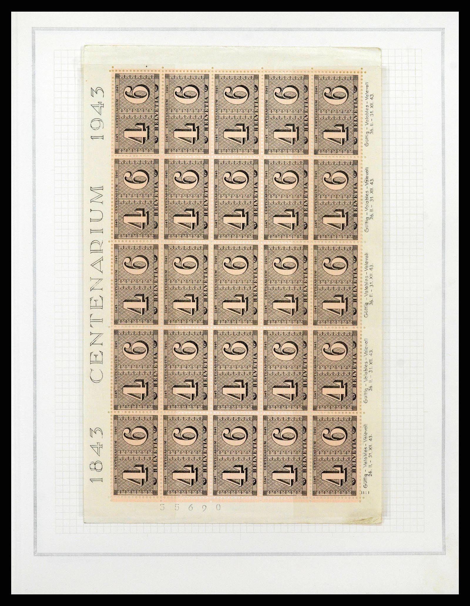 38968 0187 - Stamp collection 38968 Switzerland 1852-2020.