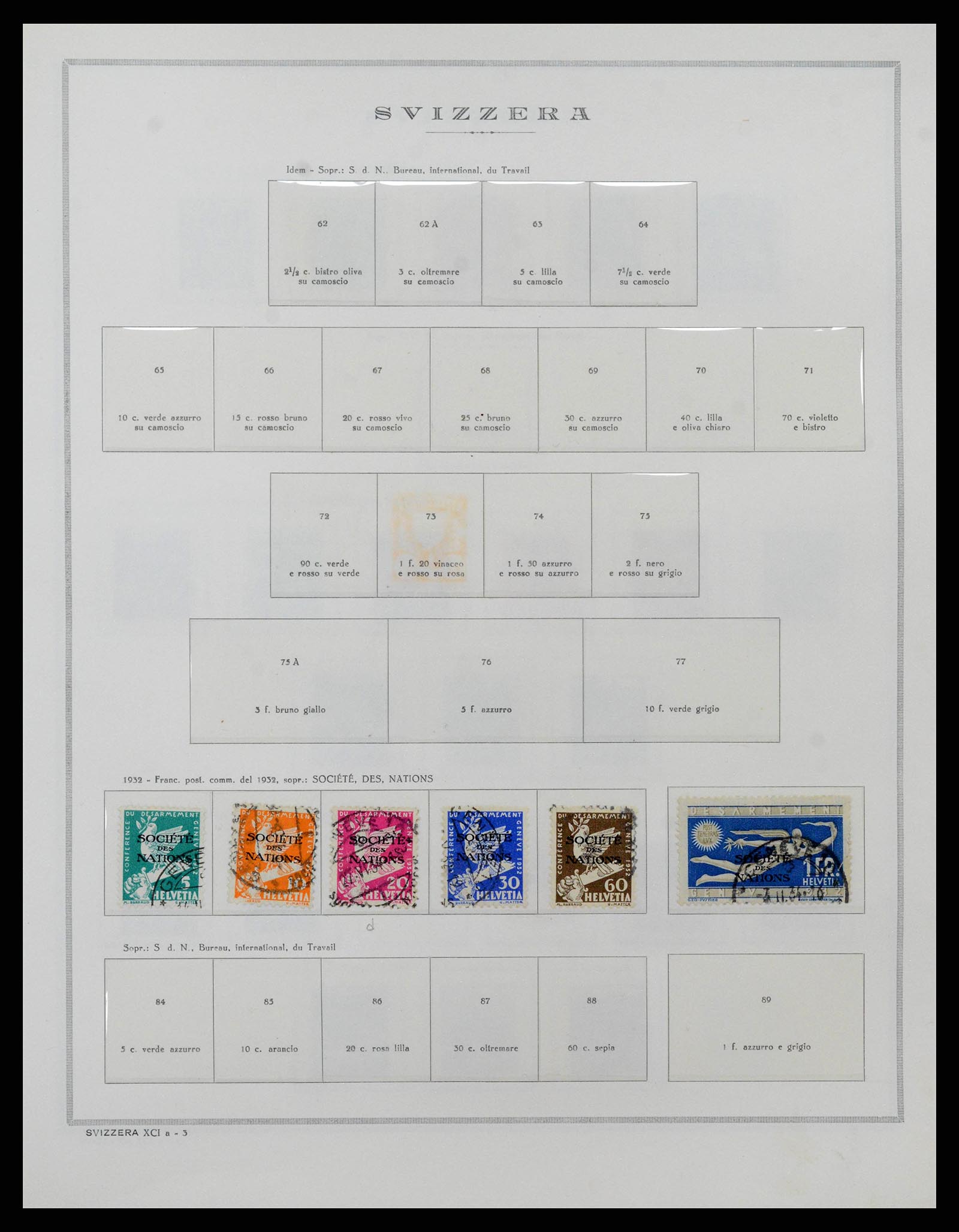 38968 0196 - Stamp collection 38968 Switzerland 1852-2020.