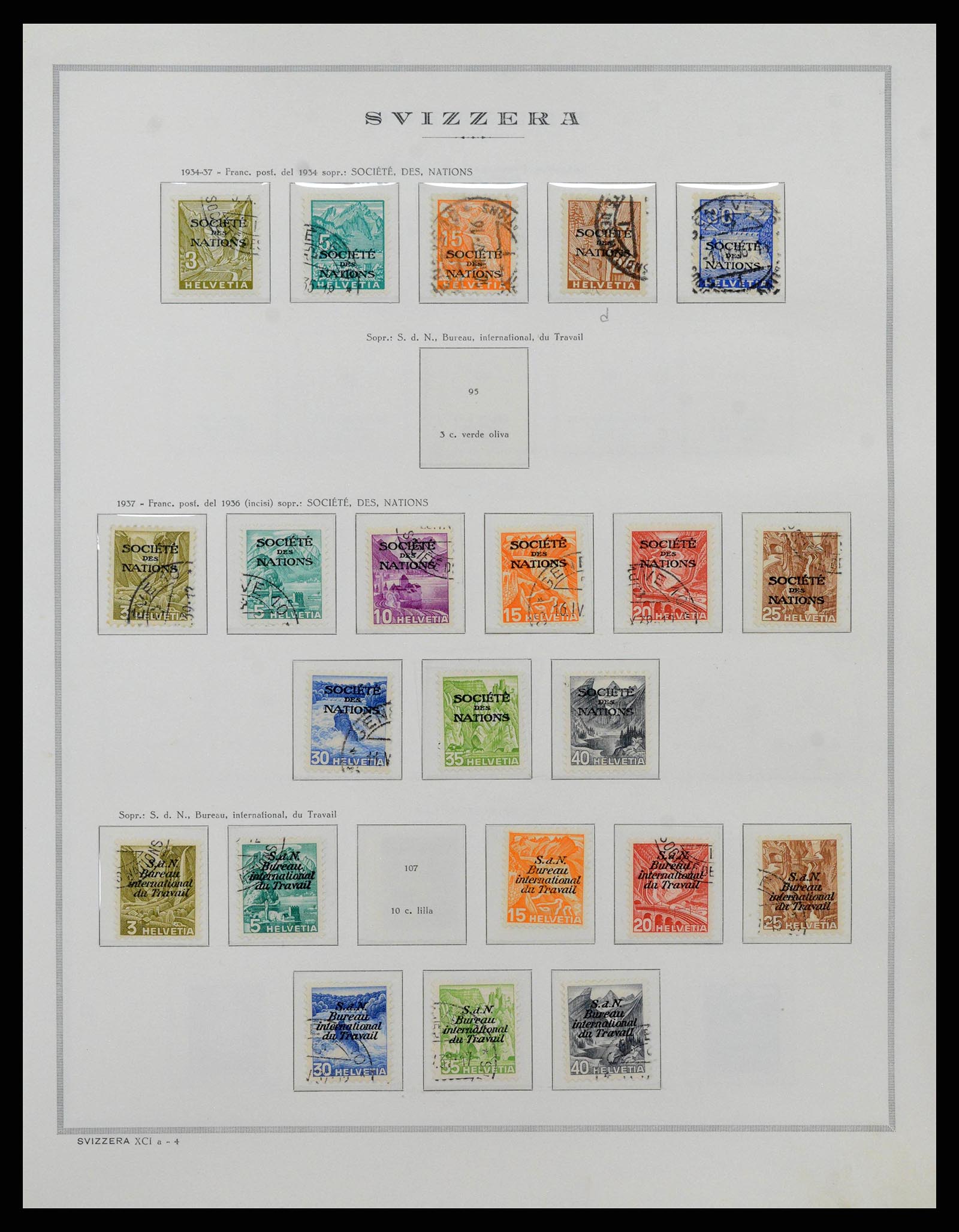38968 0197 - Stamp collection 38968 Switzerland 1852-2020.