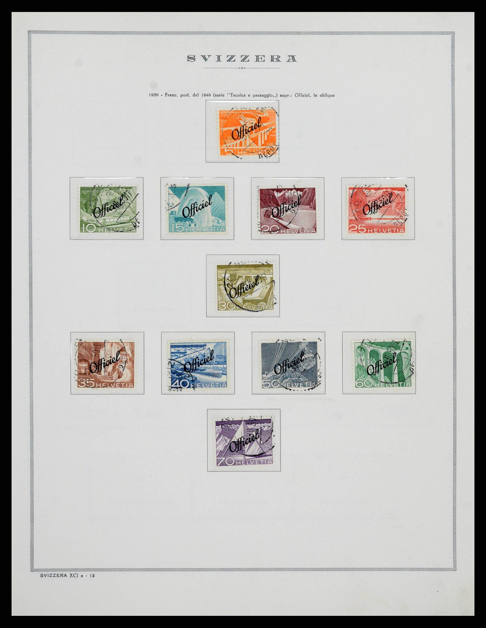 38968 0202 - Stamp collection 38968 Switzerland 1852-2020.
