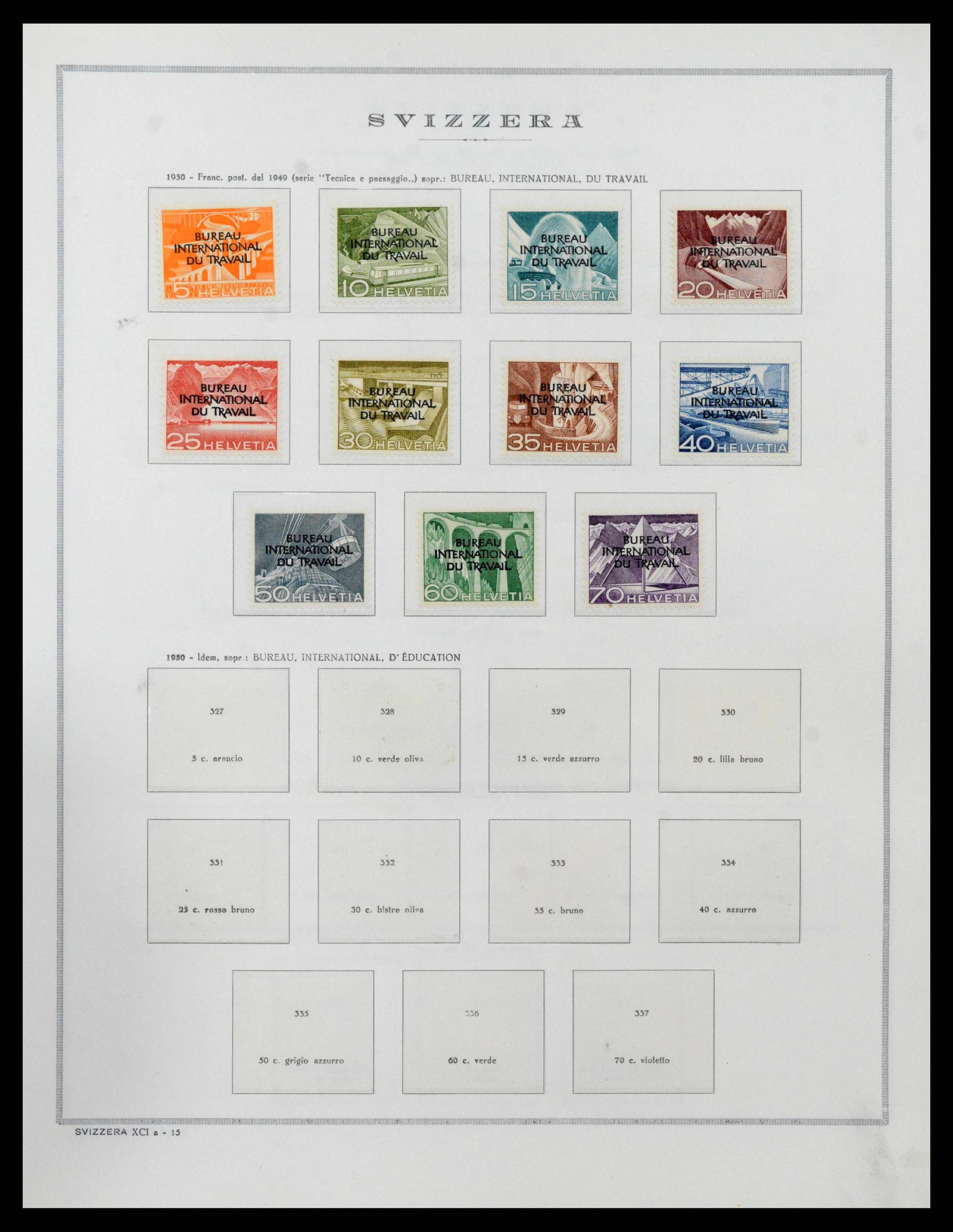 38968 0203 - Stamp collection 38968 Switzerland 1852-2020.