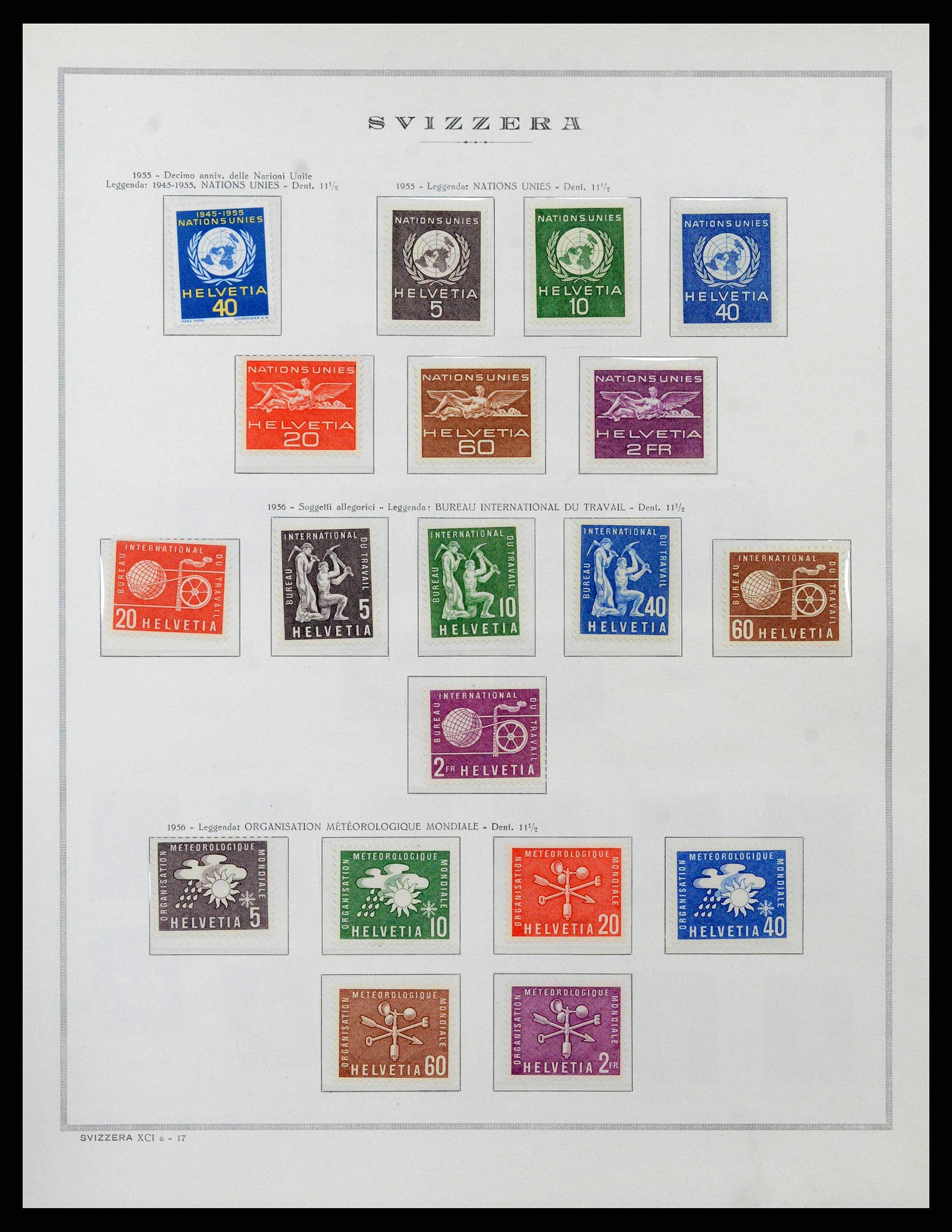 38968 0204 - Stamp collection 38968 Switzerland 1852-2020.