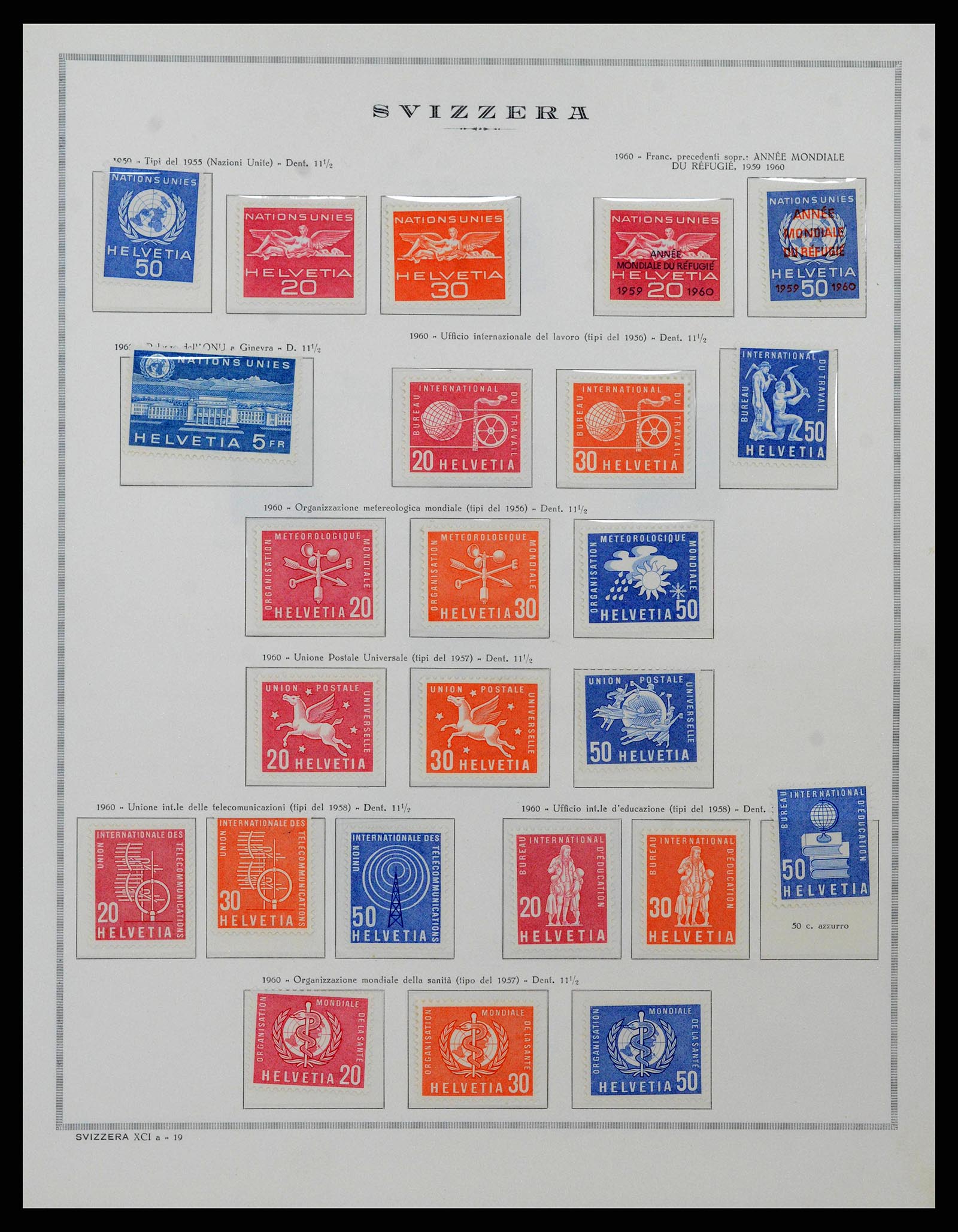 38968 0206 - Stamp collection 38968 Switzerland 1852-2020.