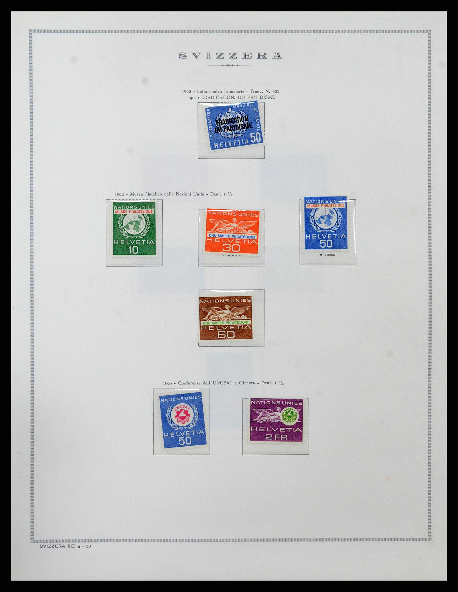 38968 0207 - Stamp collection 38968 Switzerland 1852-2020.