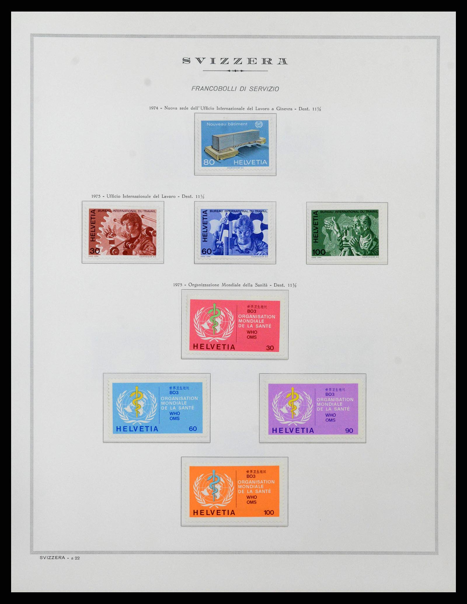 38968 0209 - Stamp collection 38968 Switzerland 1852-2020.