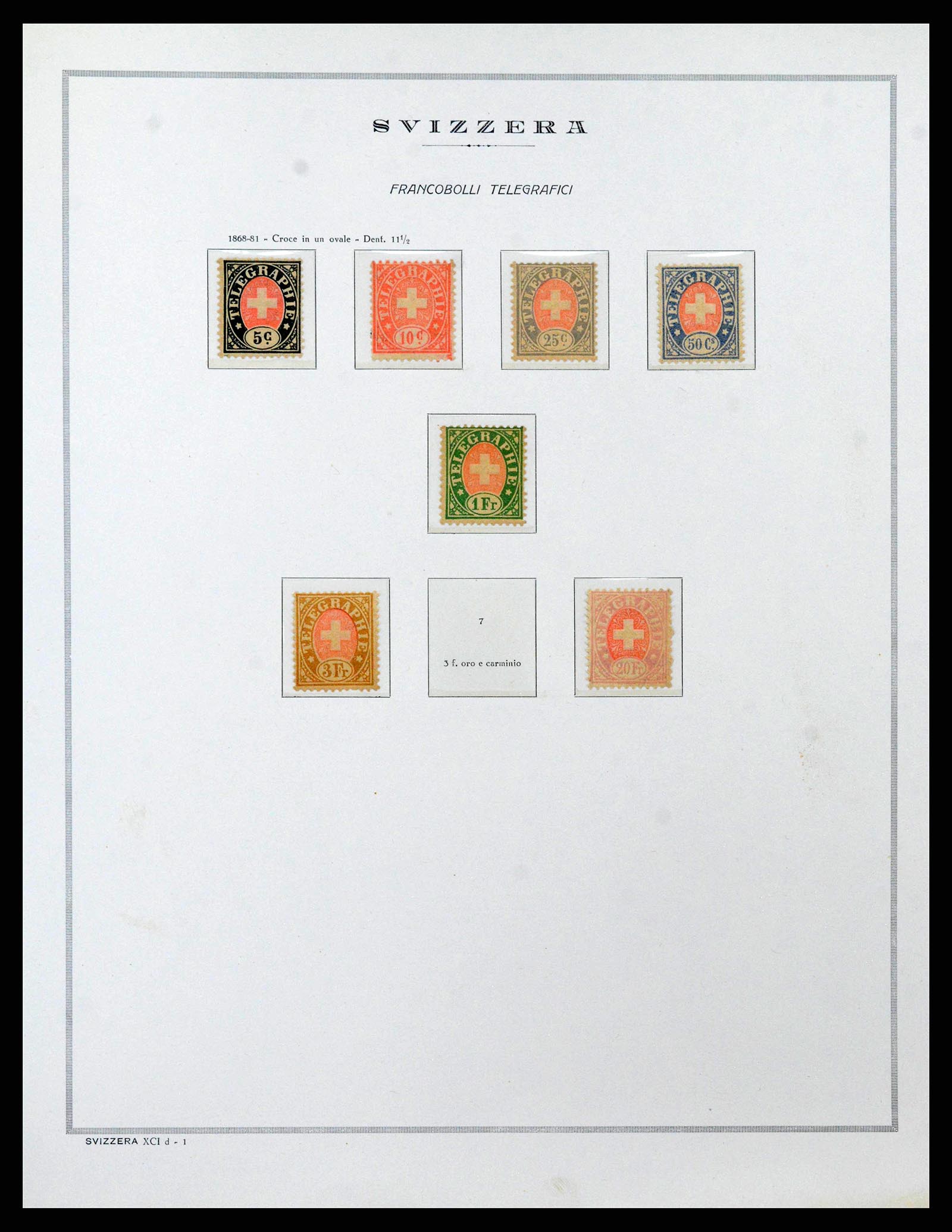 38968 0218 - Stamp collection 38968 Switzerland 1852-2020.