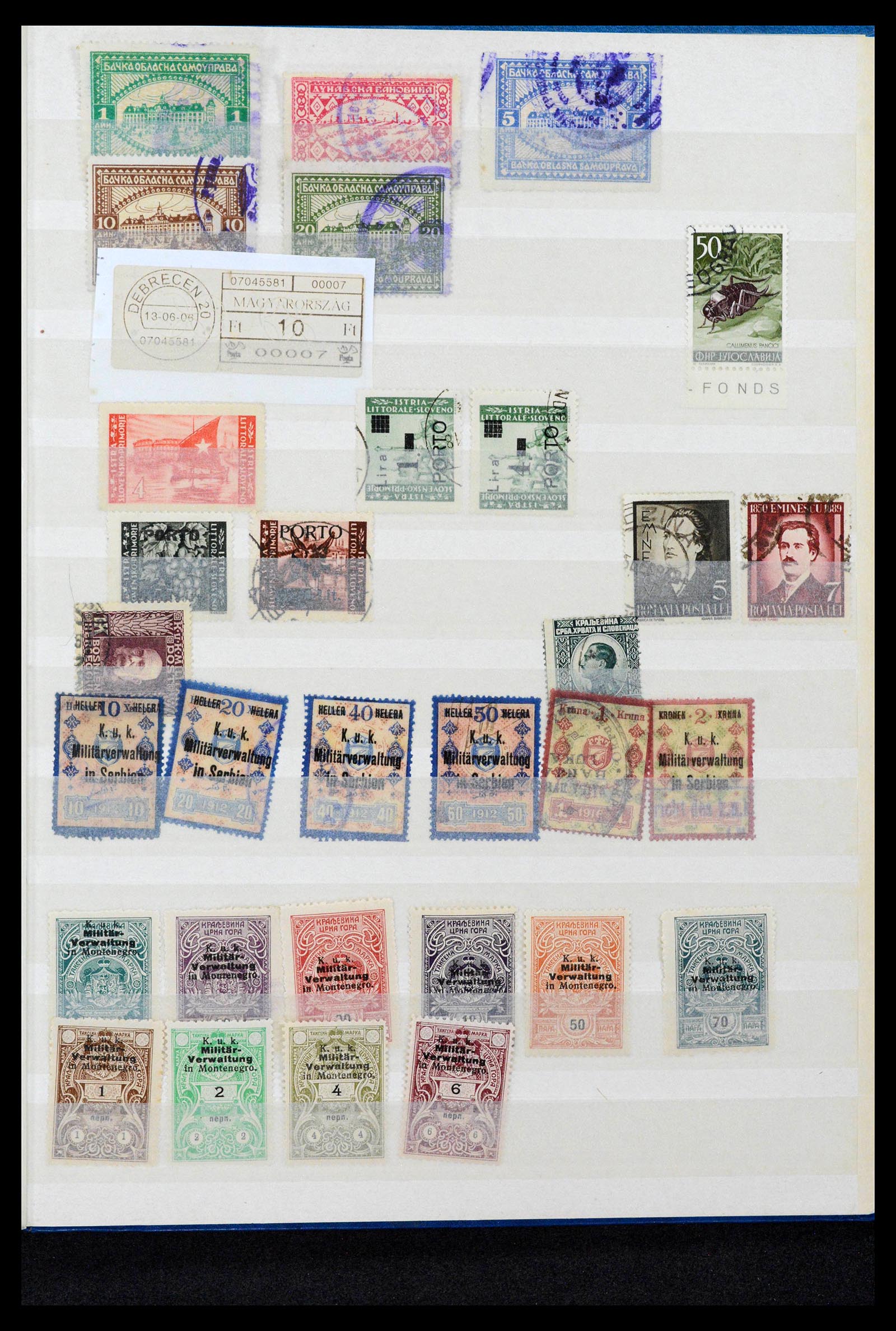 38969 0022 - Postzegelverzameling 38969 Joegoslavië 1918-2007.