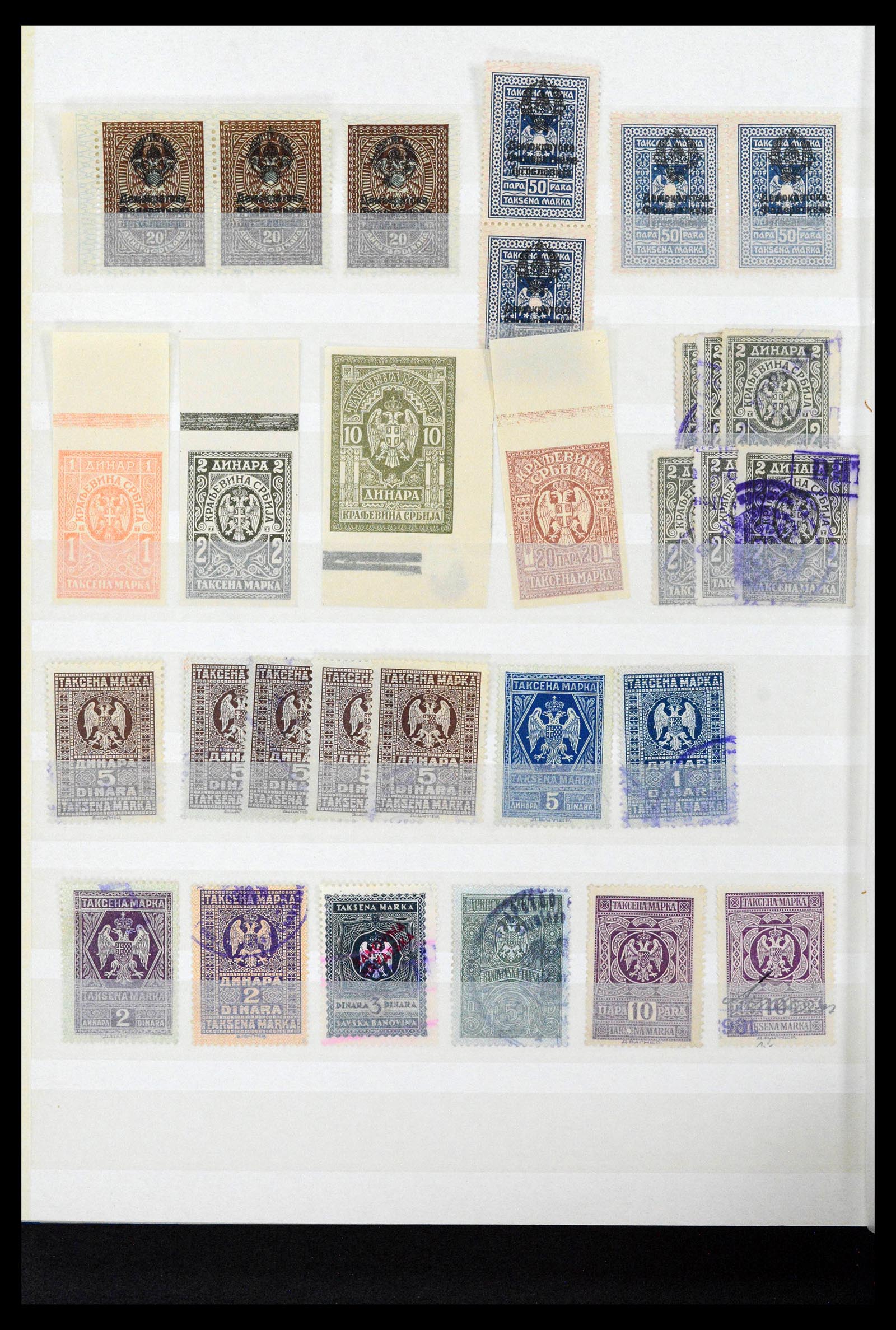 38969 0024 - Postzegelverzameling 38969 Joegoslavië 1918-2007.