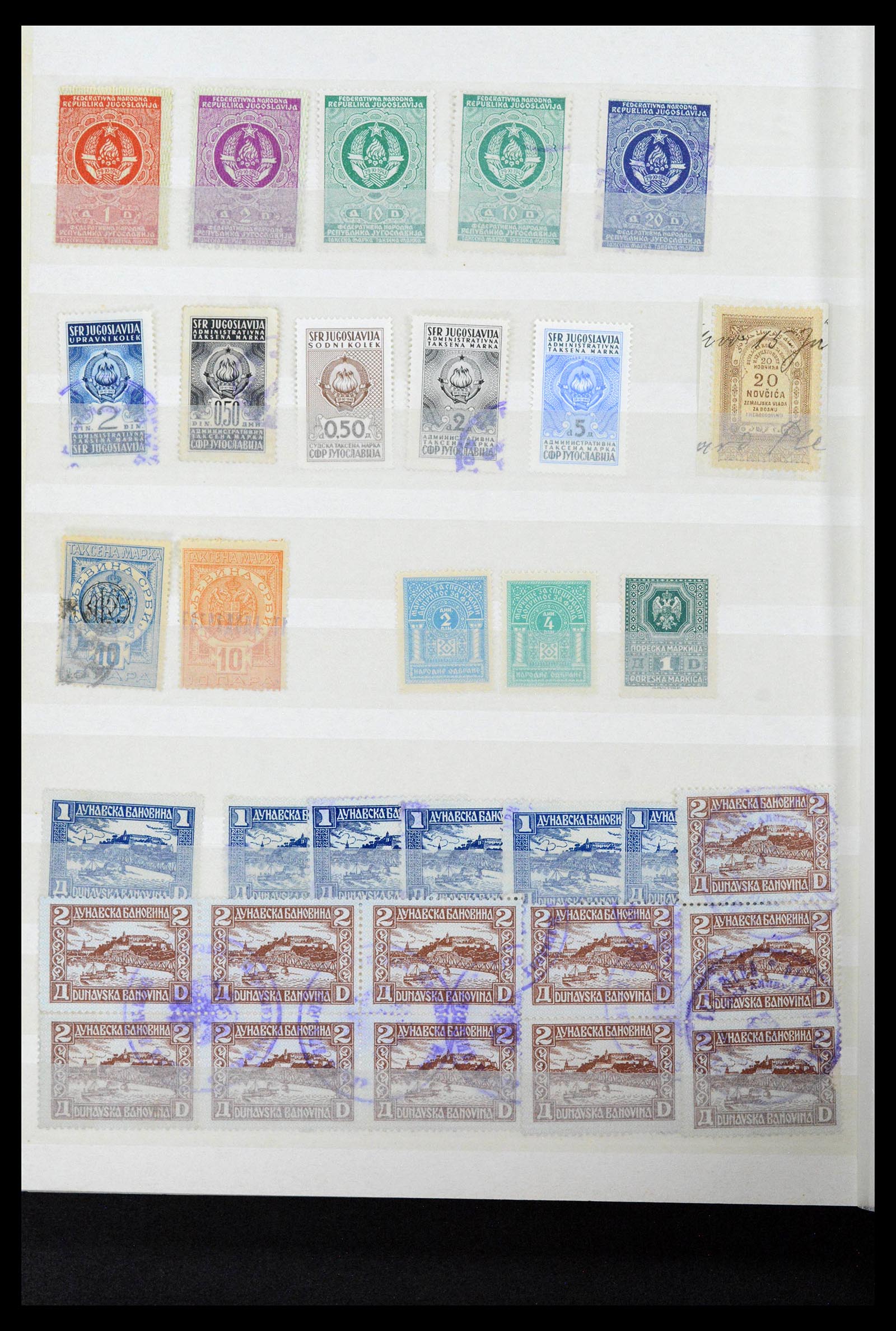 38969 0027 - Postzegelverzameling 38969 Joegoslavië 1918-2007.