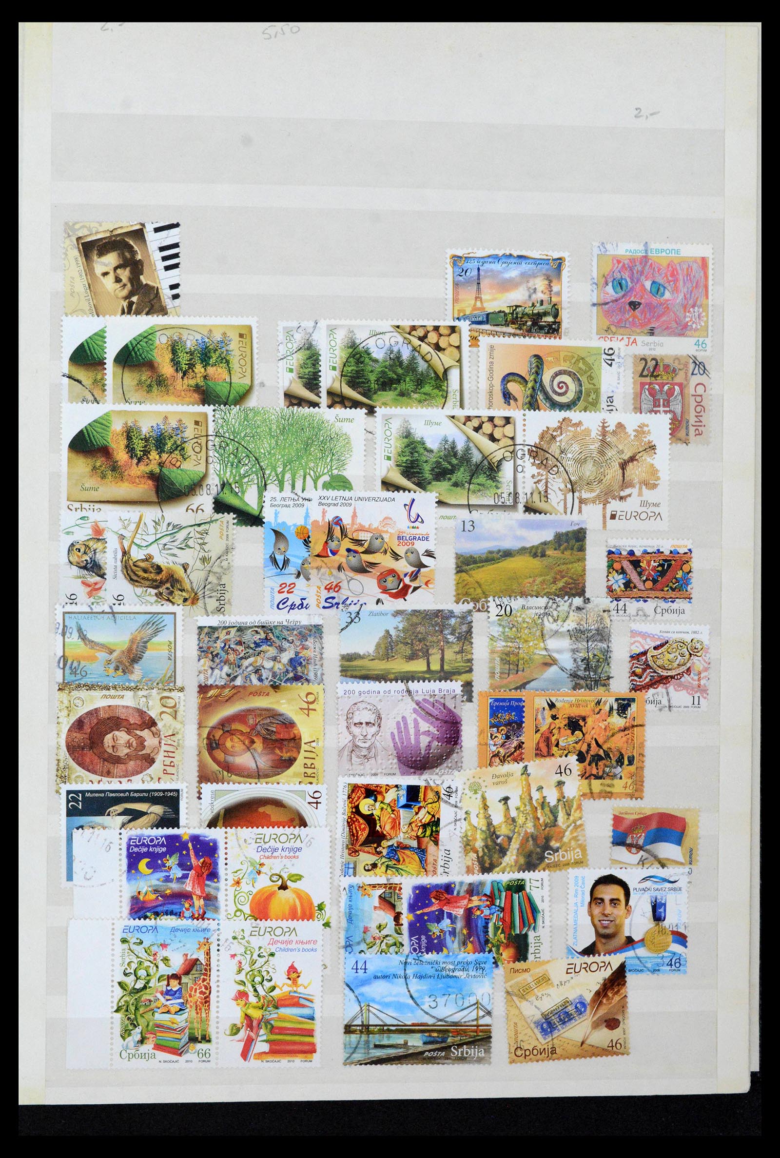 38969 0072 - Stamp collection 38969 Yugoslavia 1918-2007.