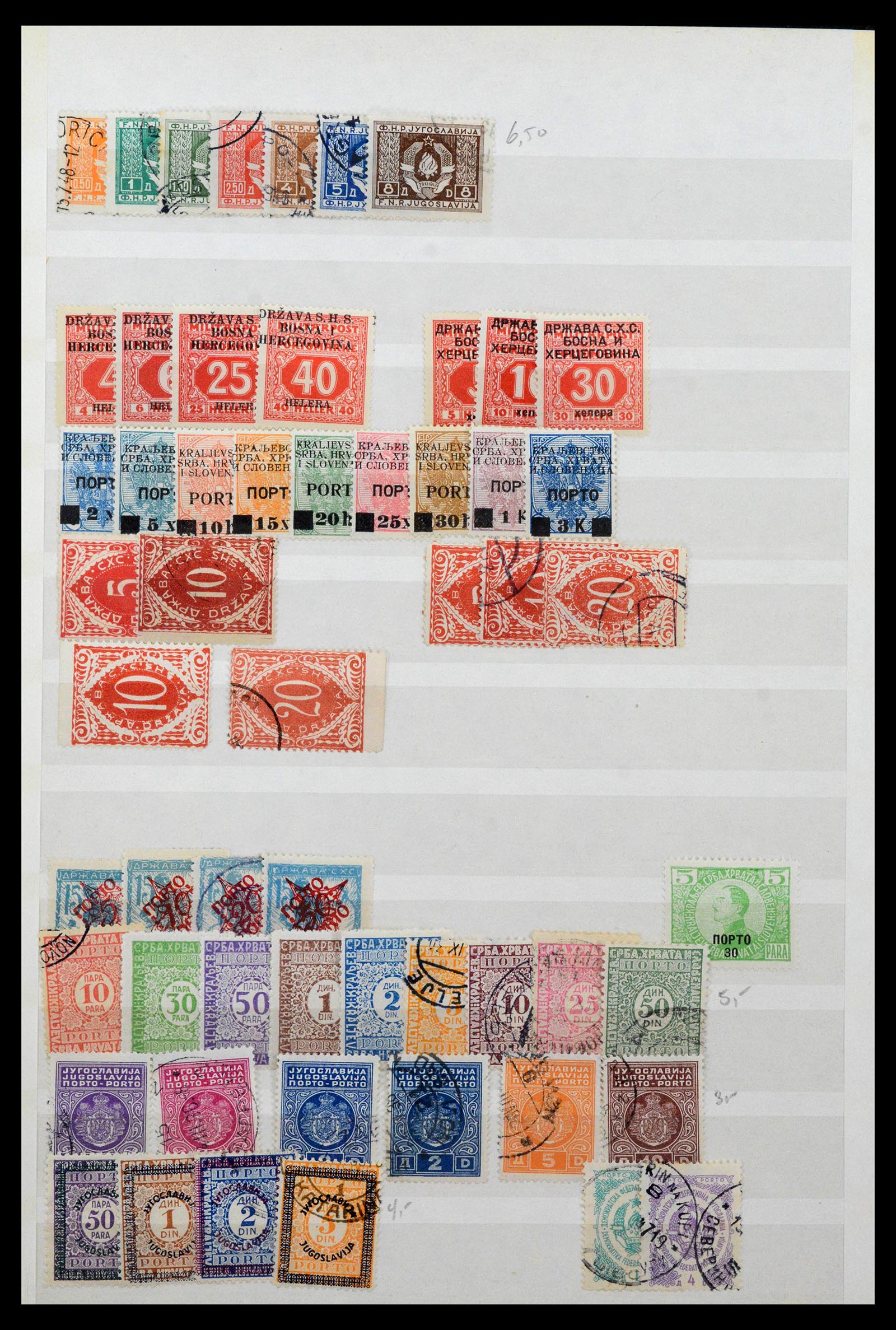 38969 0075 - Stamp collection 38969 Yugoslavia 1918-2007.