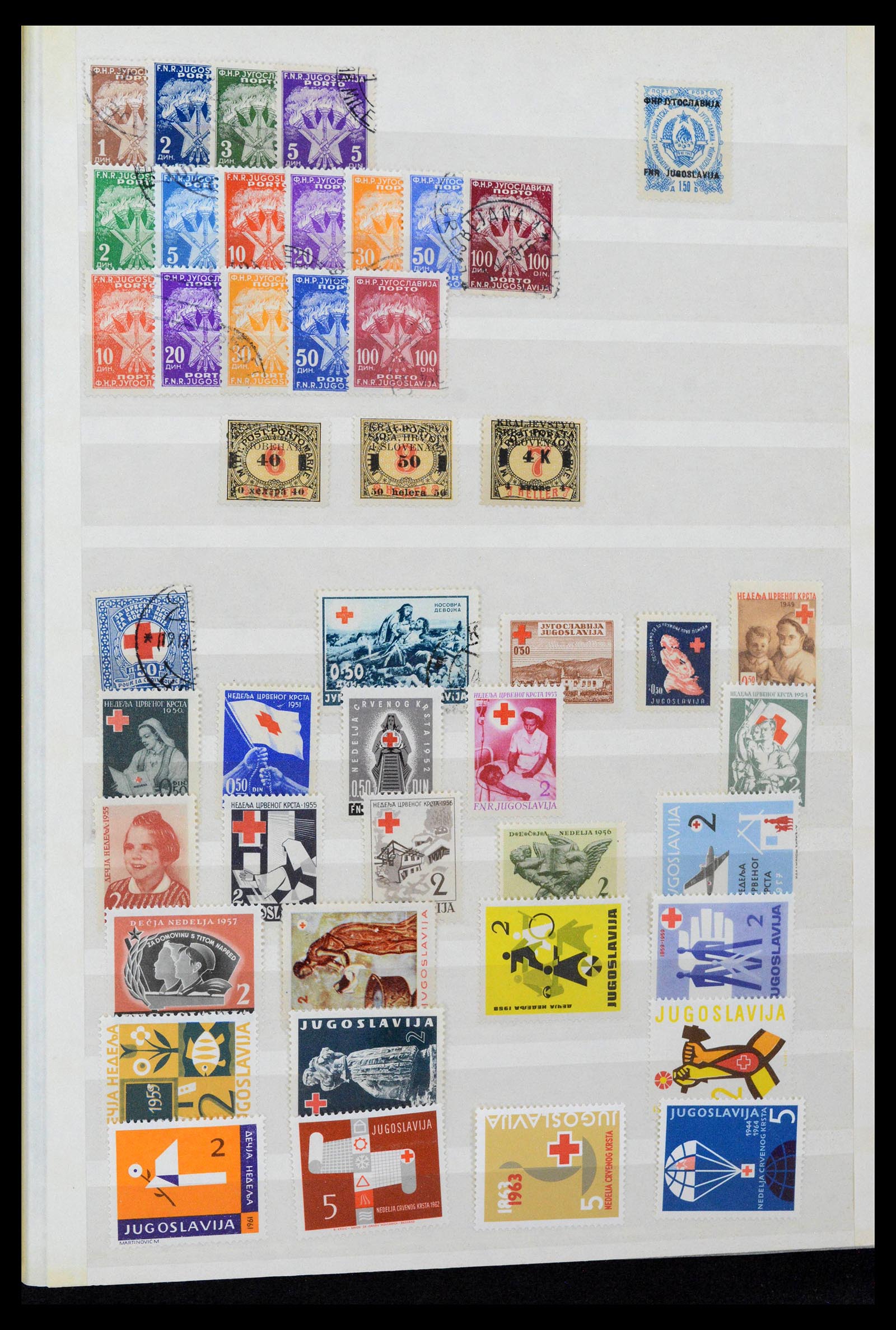 38969 0076 - Stamp collection 38969 Yugoslavia 1918-2007.