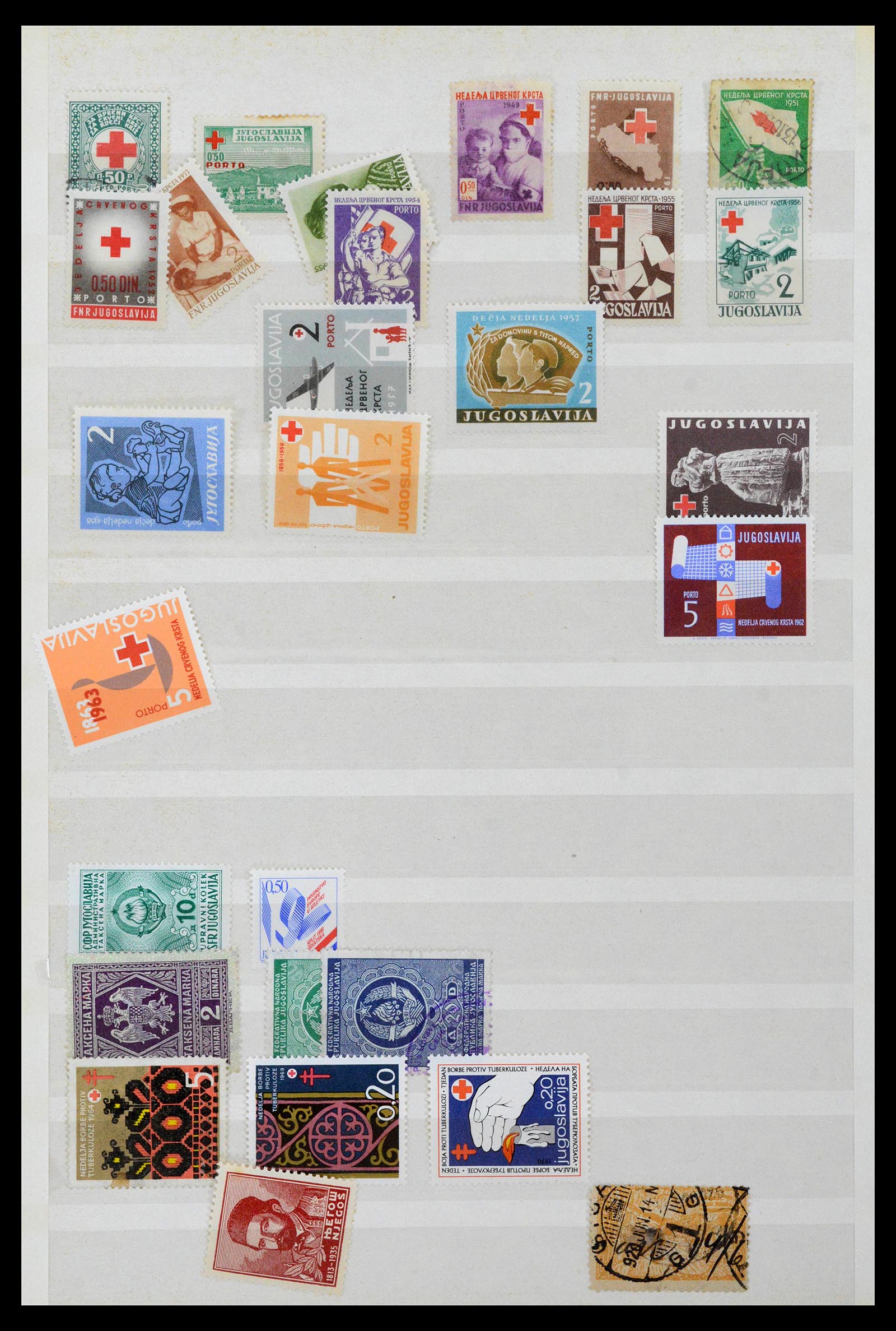 38969 0079 - Stamp collection 38969 Yugoslavia 1918-2007.