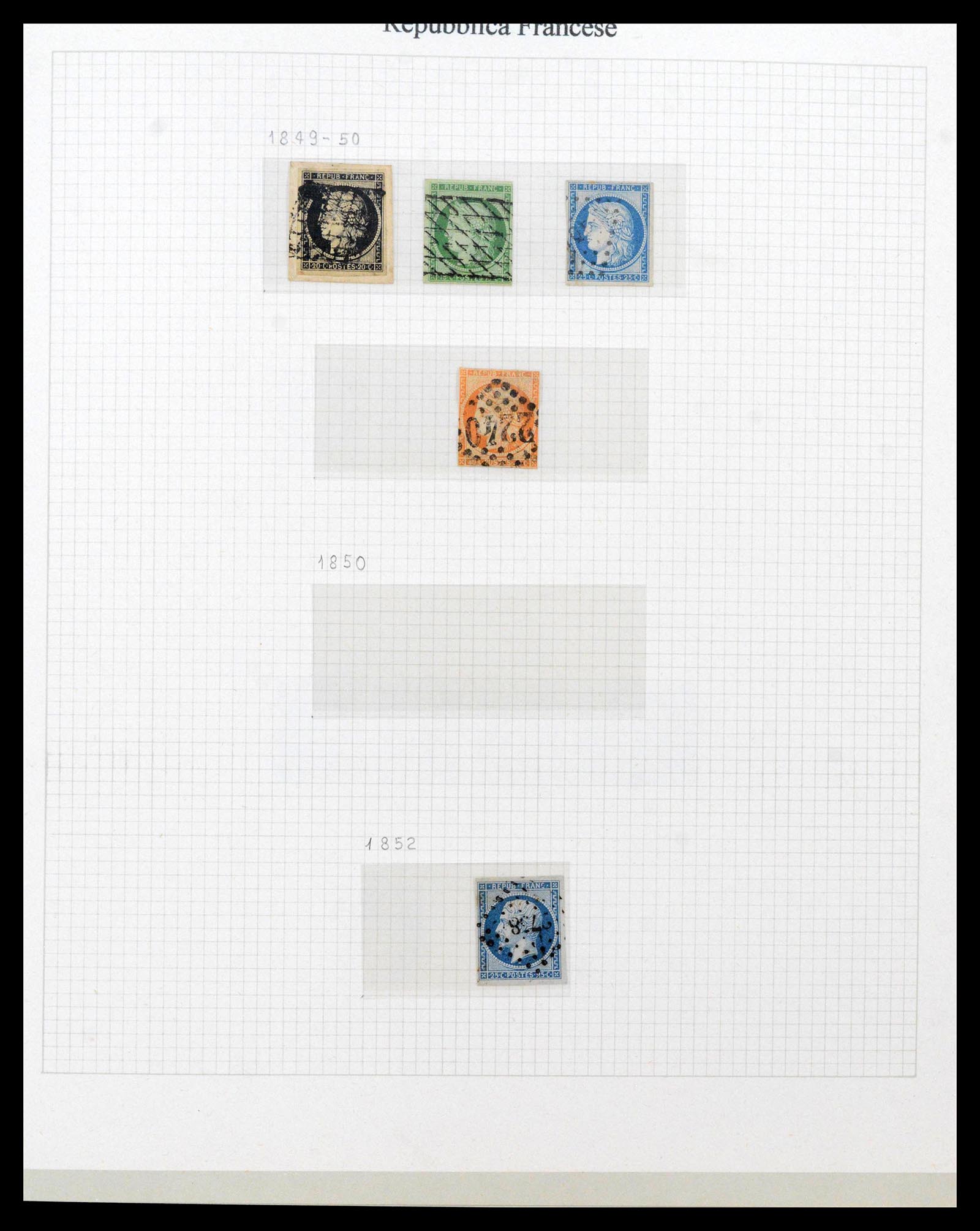38970 0001 - Stamp collection 38970 France 1849-2015.