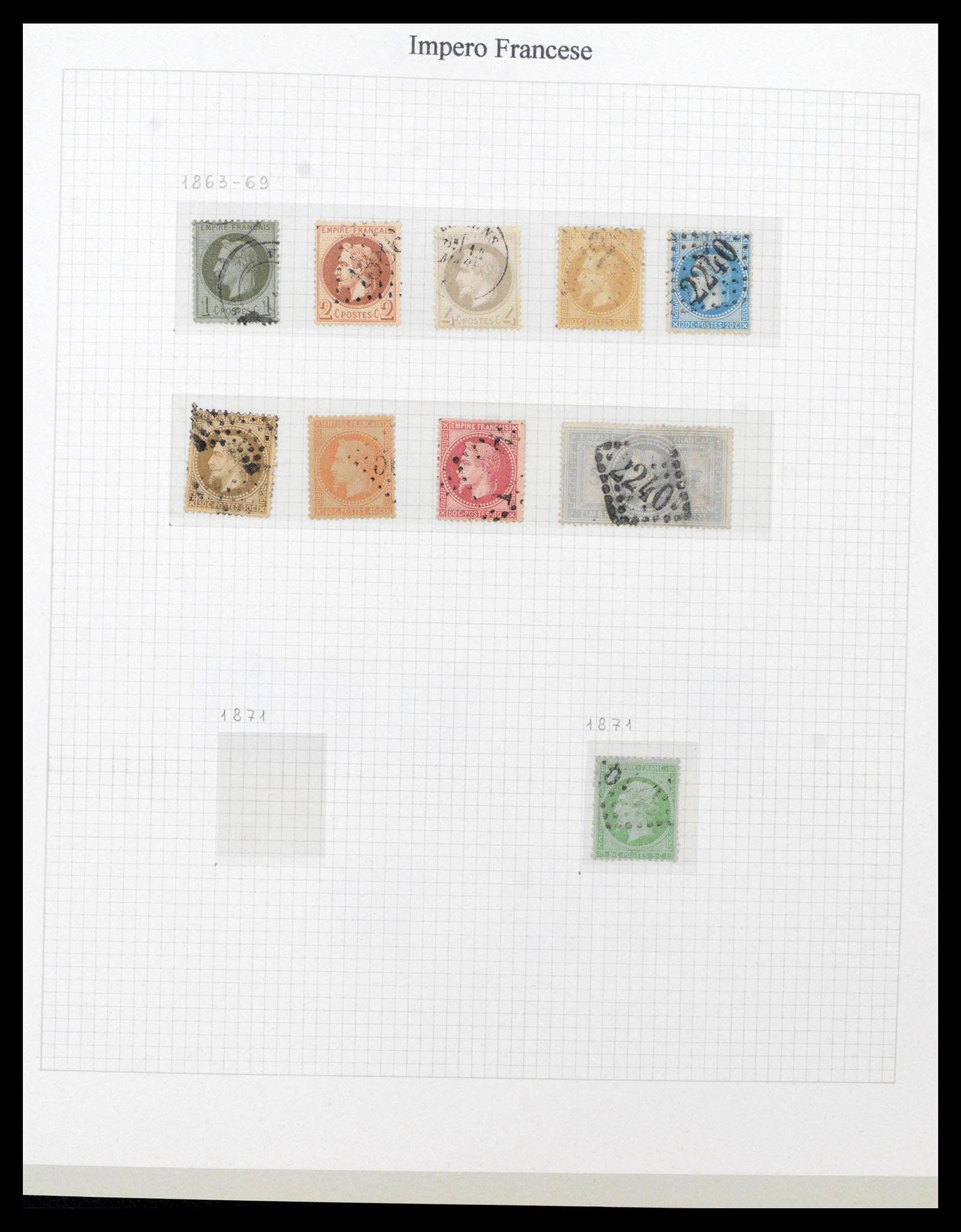 38970 0003 - Stamp collection 38970 France 1849-2015.