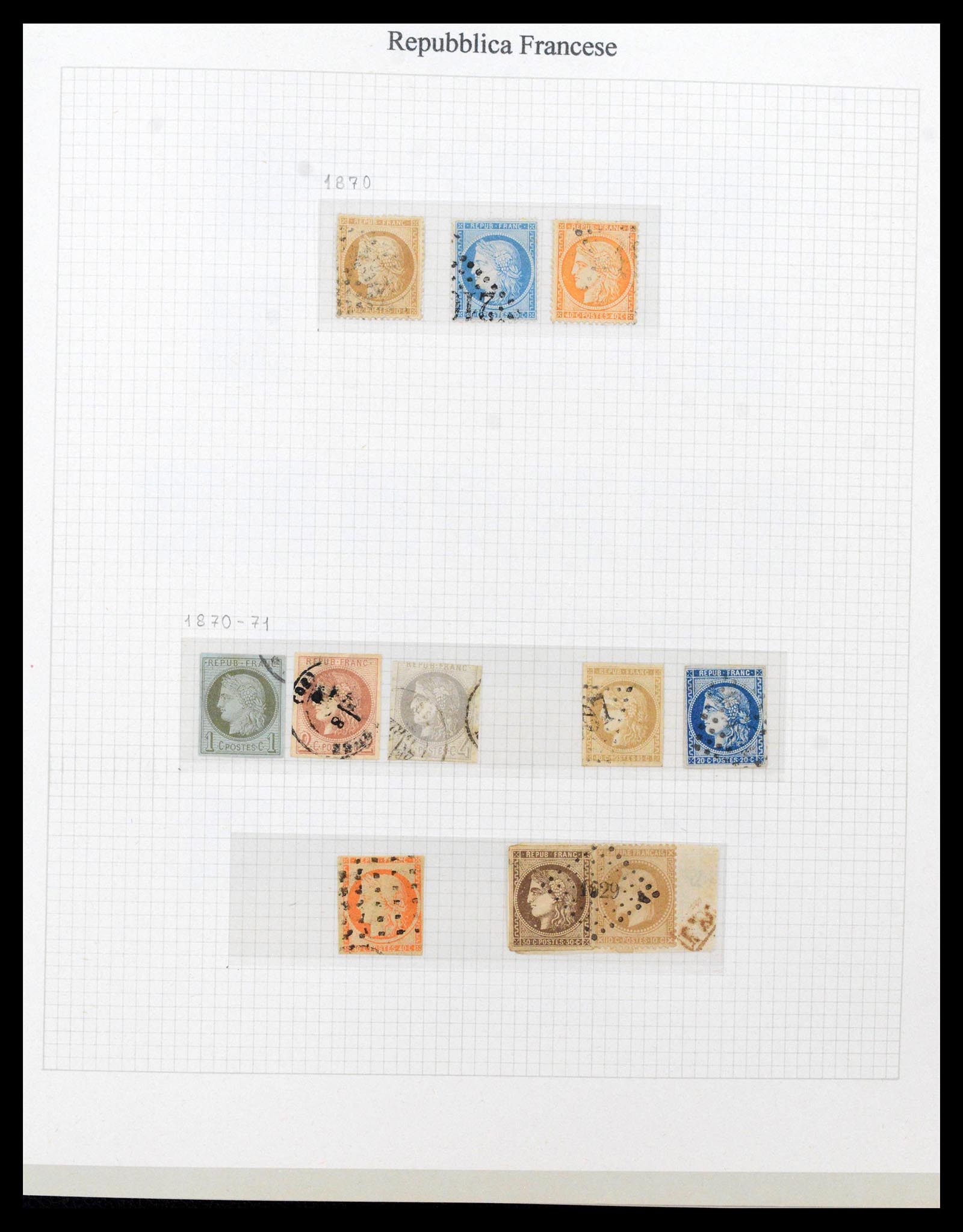38970 0004 - Stamp collection 38970 France 1849-2015.
