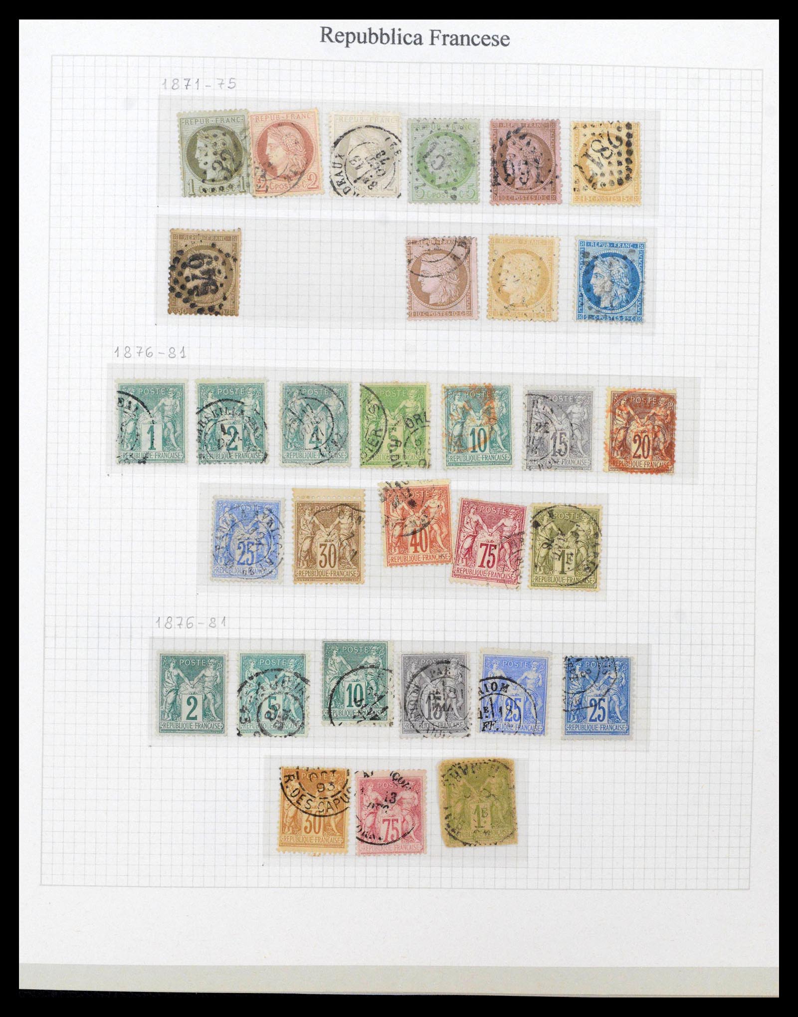 38970 0005 - Stamp collection 38970 France 1849-2015.