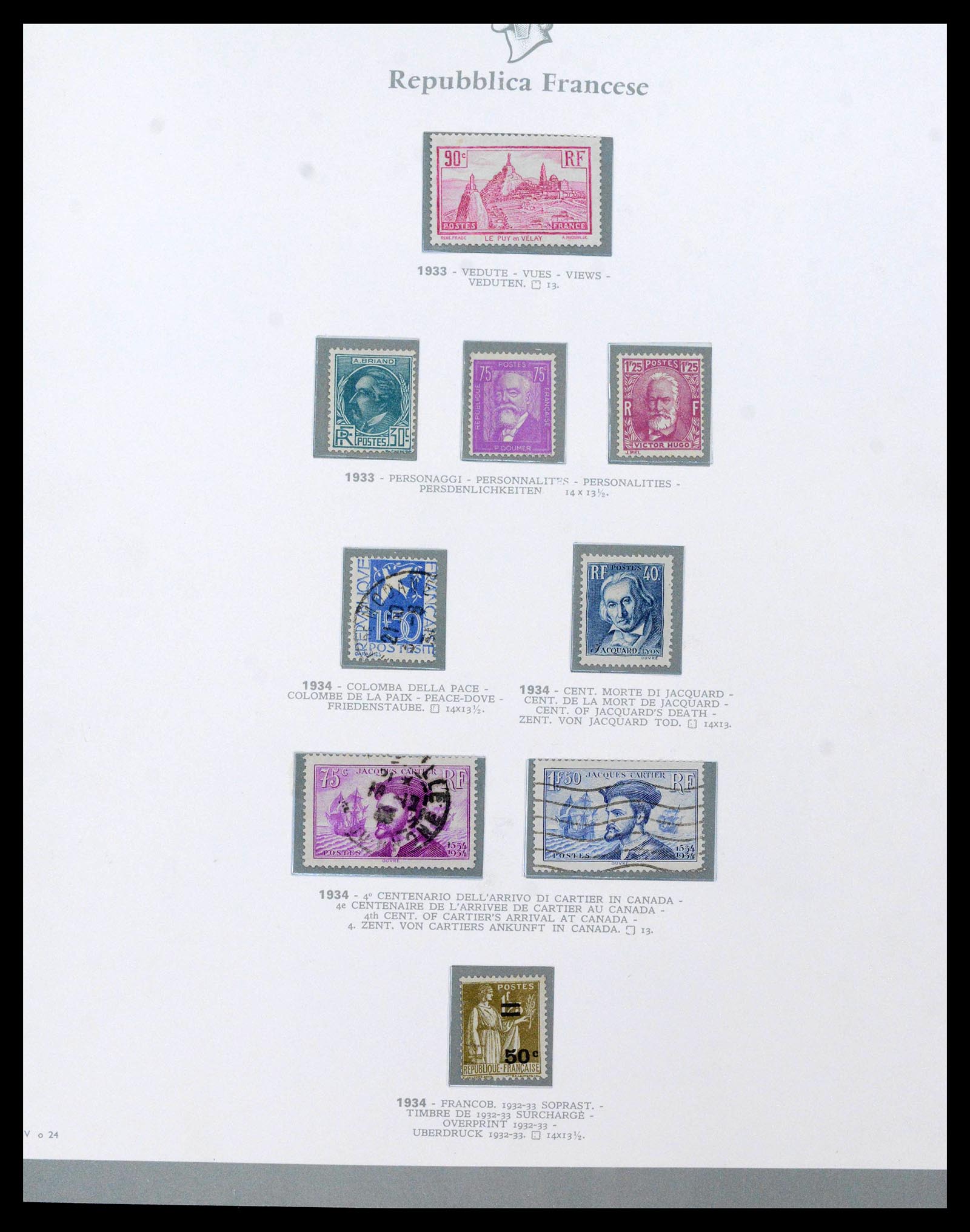 38970 0016 - Stamp collection 38970 France 1849-2015.