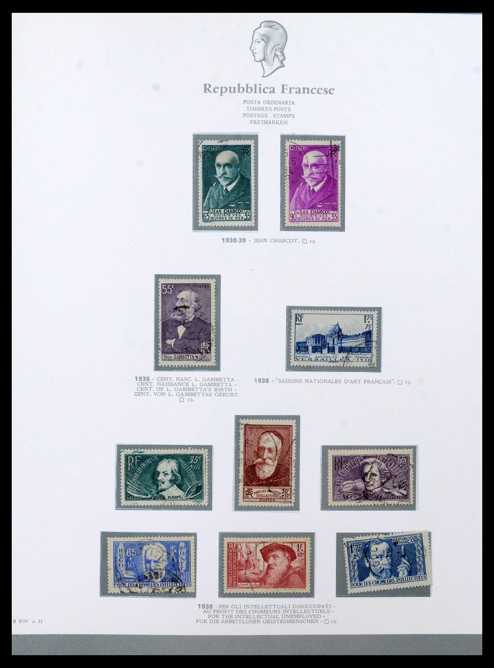 38970 0024 - Stamp collection 38970 France 1849-2015.