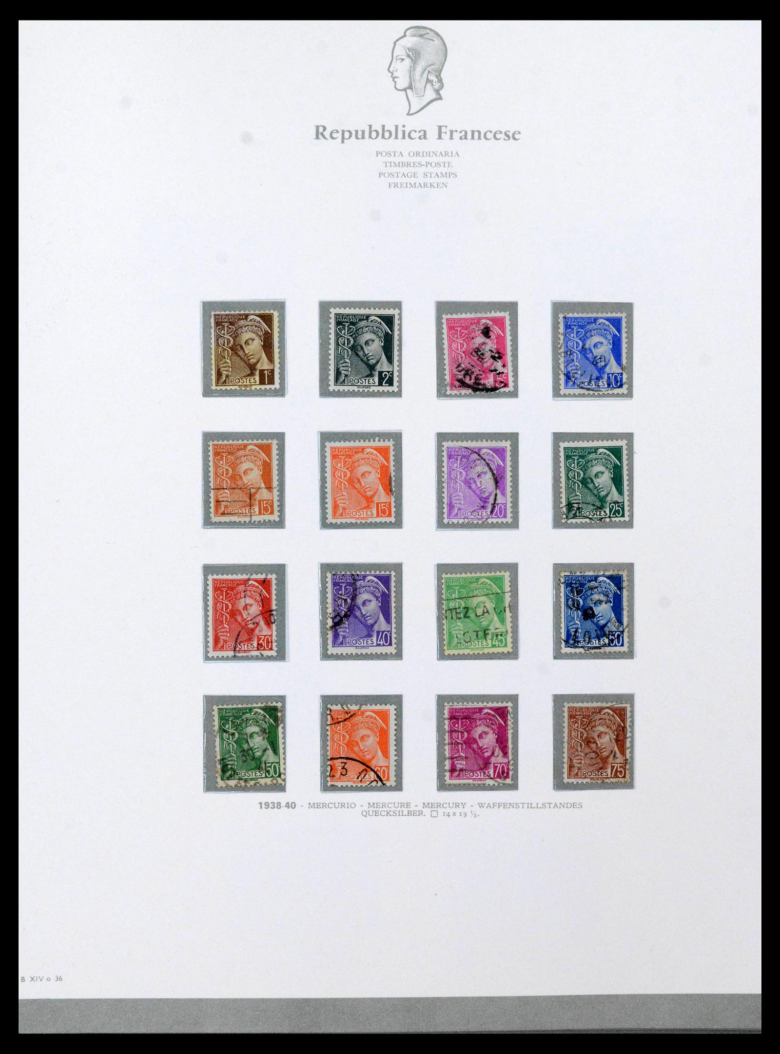 38970 0027 - Stamp collection 38970 France 1849-2015.