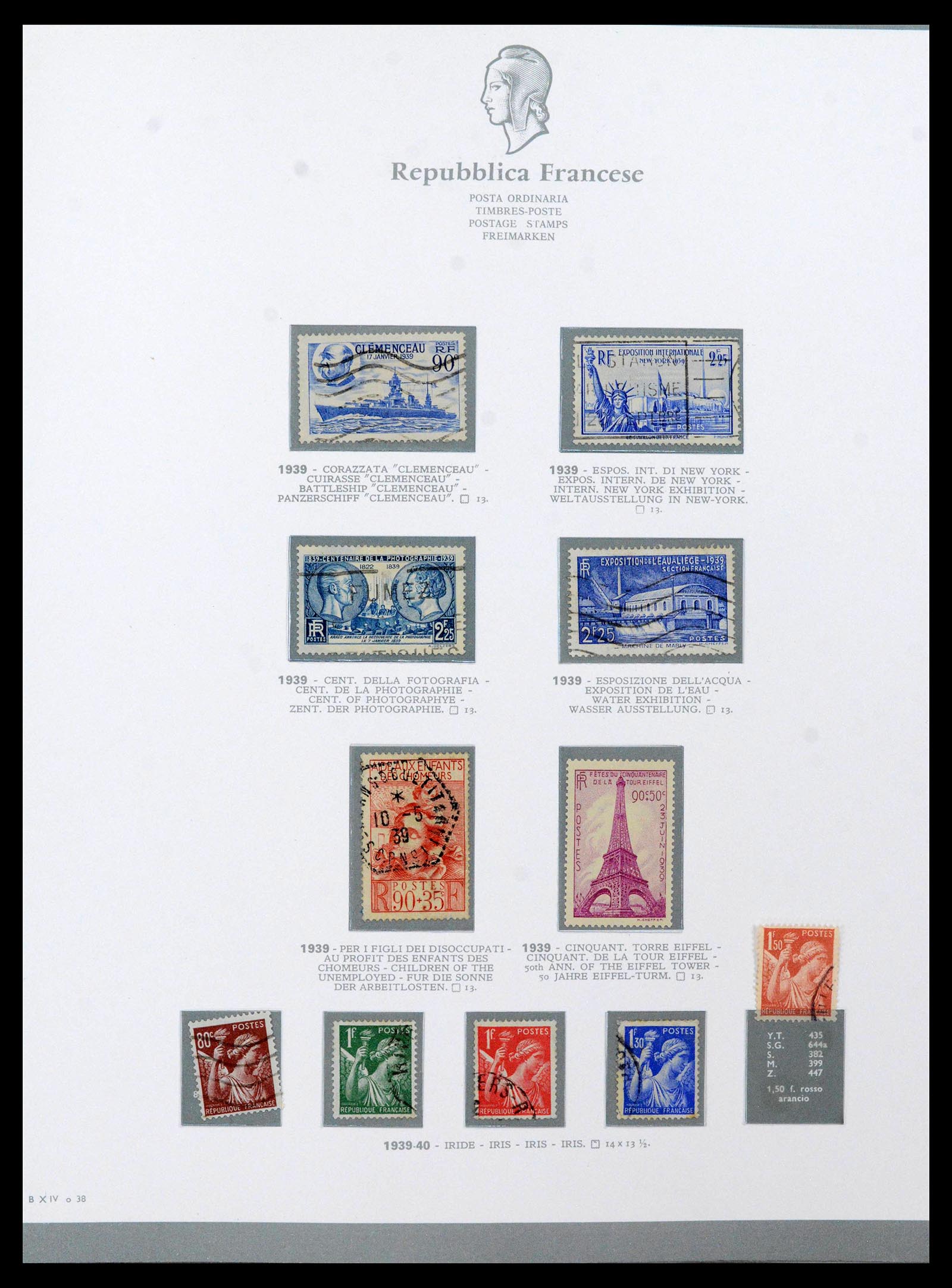 38970 0029 - Stamp collection 38970 France 1849-2015.