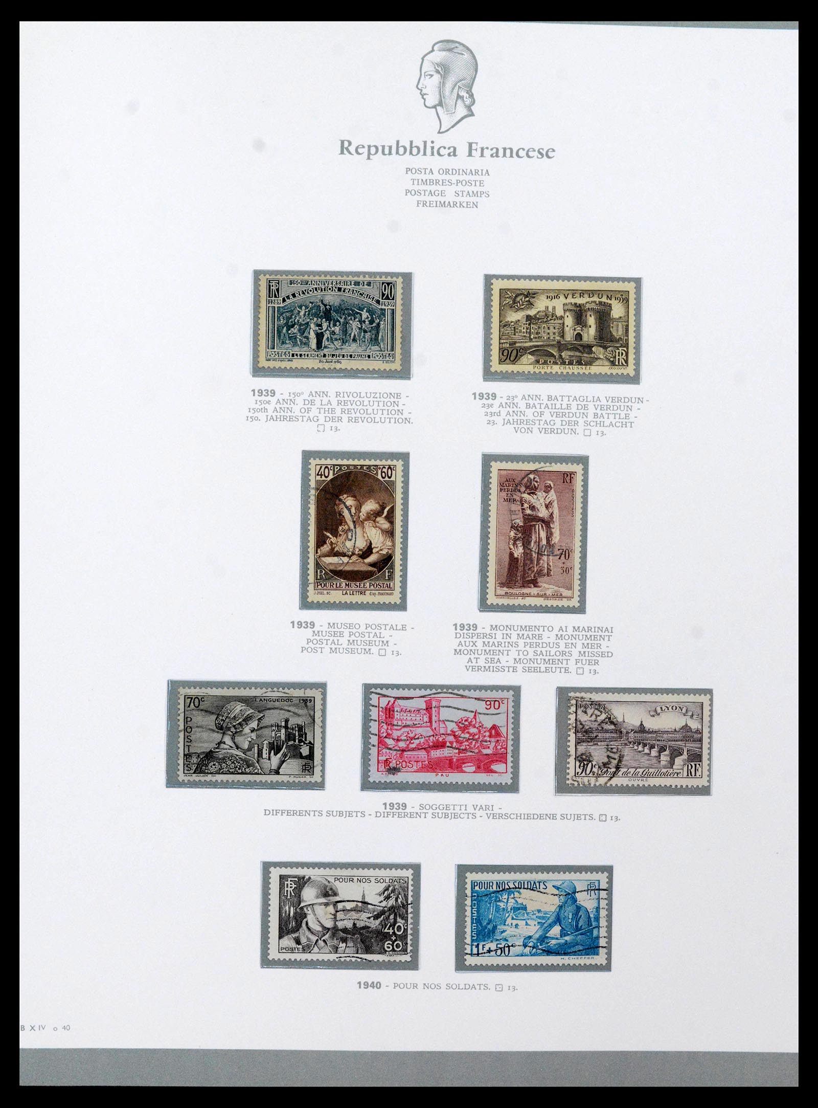 38970 0031 - Stamp collection 38970 France 1849-2015.