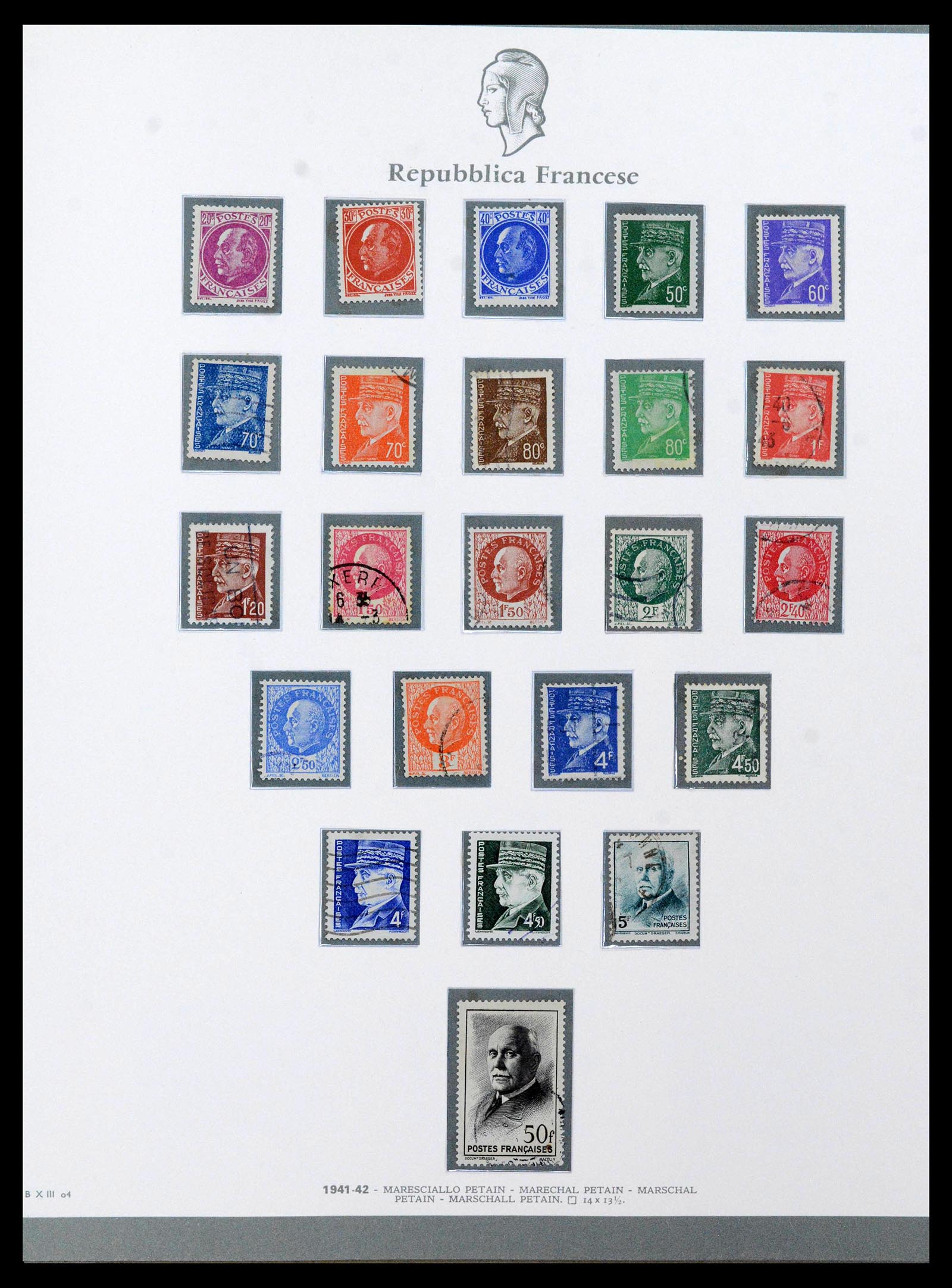38970 0037 - Stamp collection 38970 France 1849-2015.