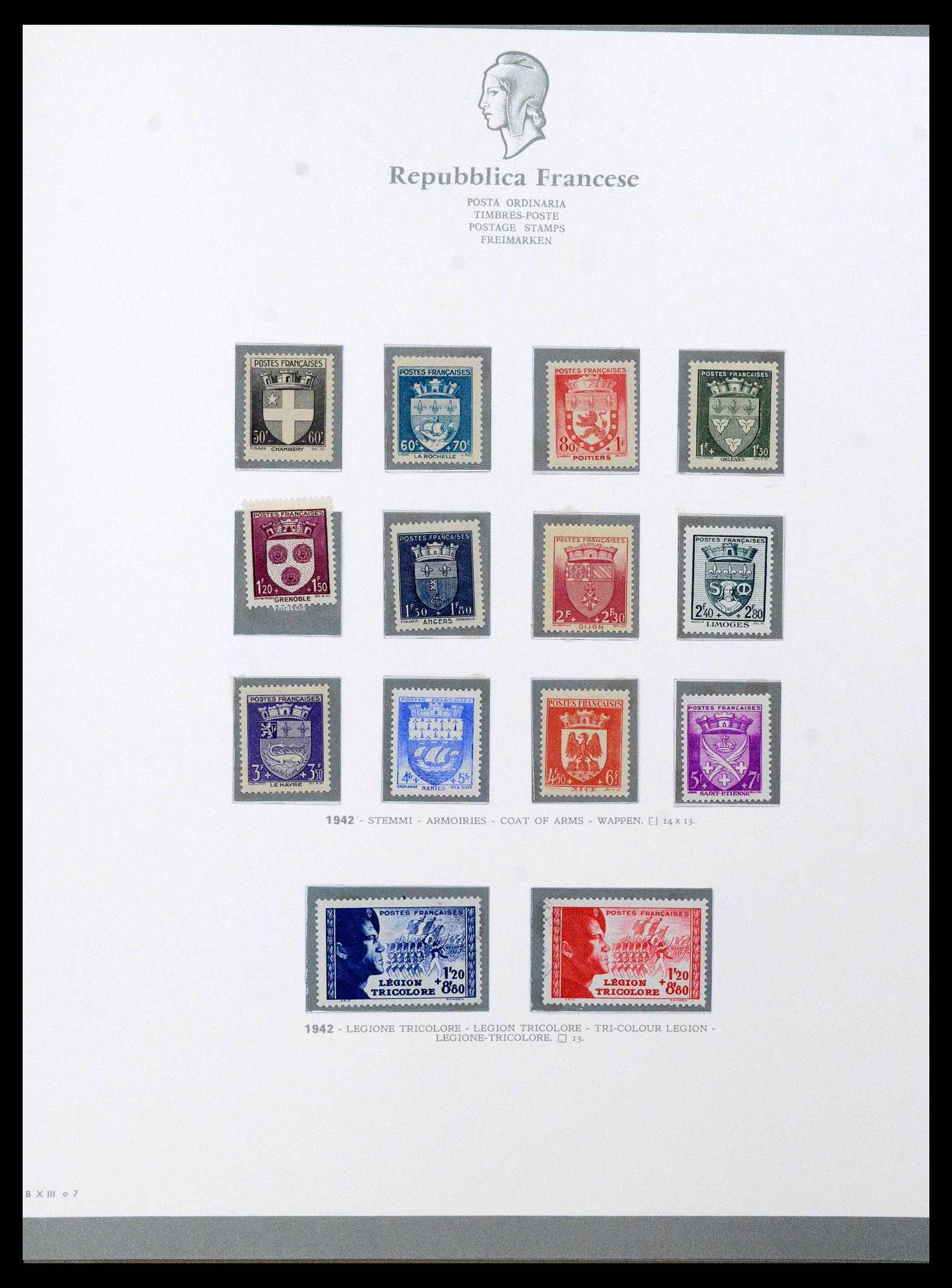 38970 0040 - Stamp collection 38970 France 1849-2015.