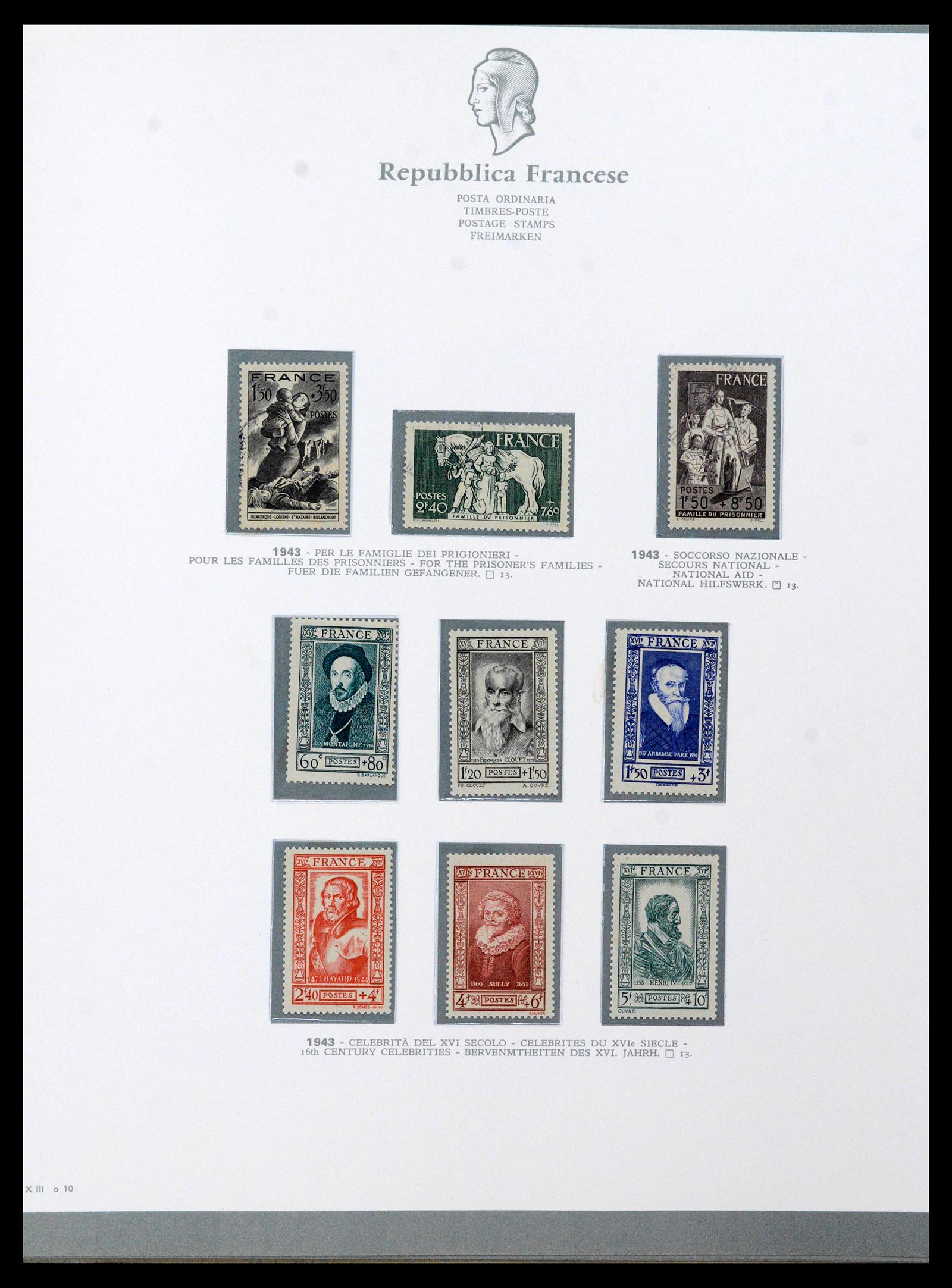 38970 0043 - Stamp collection 38970 France 1849-2015.
