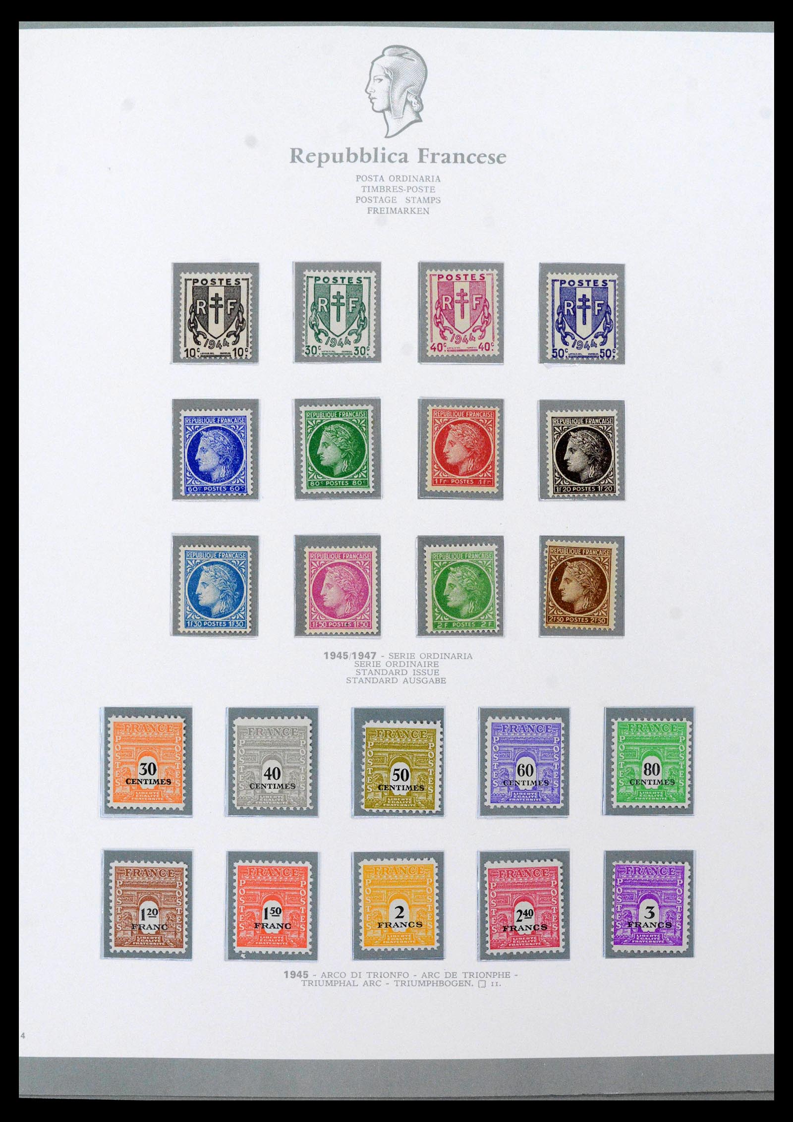 38970 0050 - Stamp collection 38970 France 1849-2015.