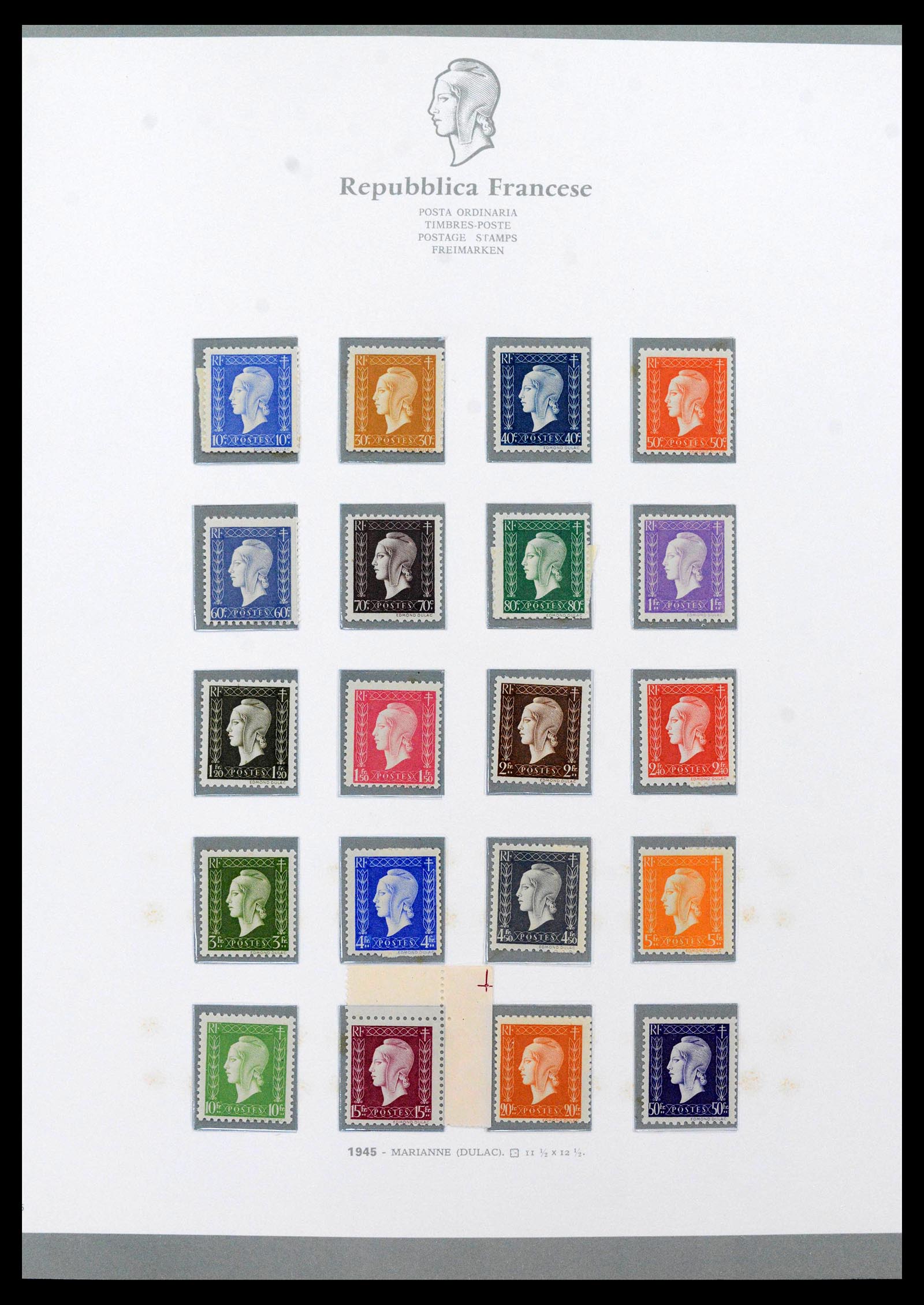 38970 0051 - Stamp collection 38970 France 1849-2015.