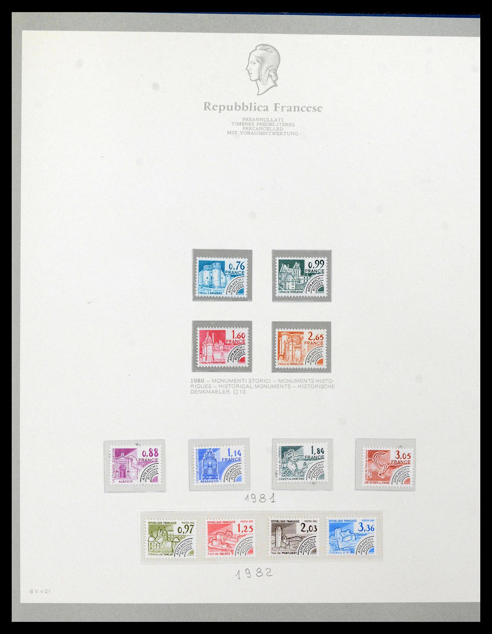 38970 0343 - Stamp collection 38970 France 1849-2015.