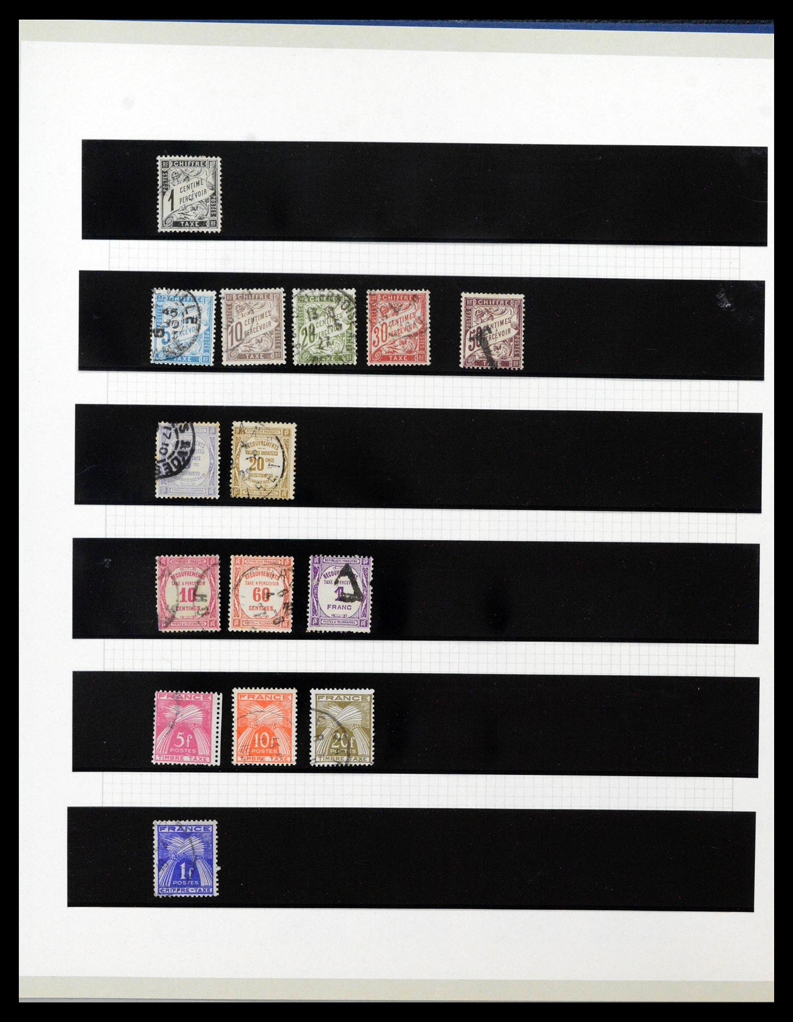 38970 0345 - Stamp collection 38970 France 1849-2015.