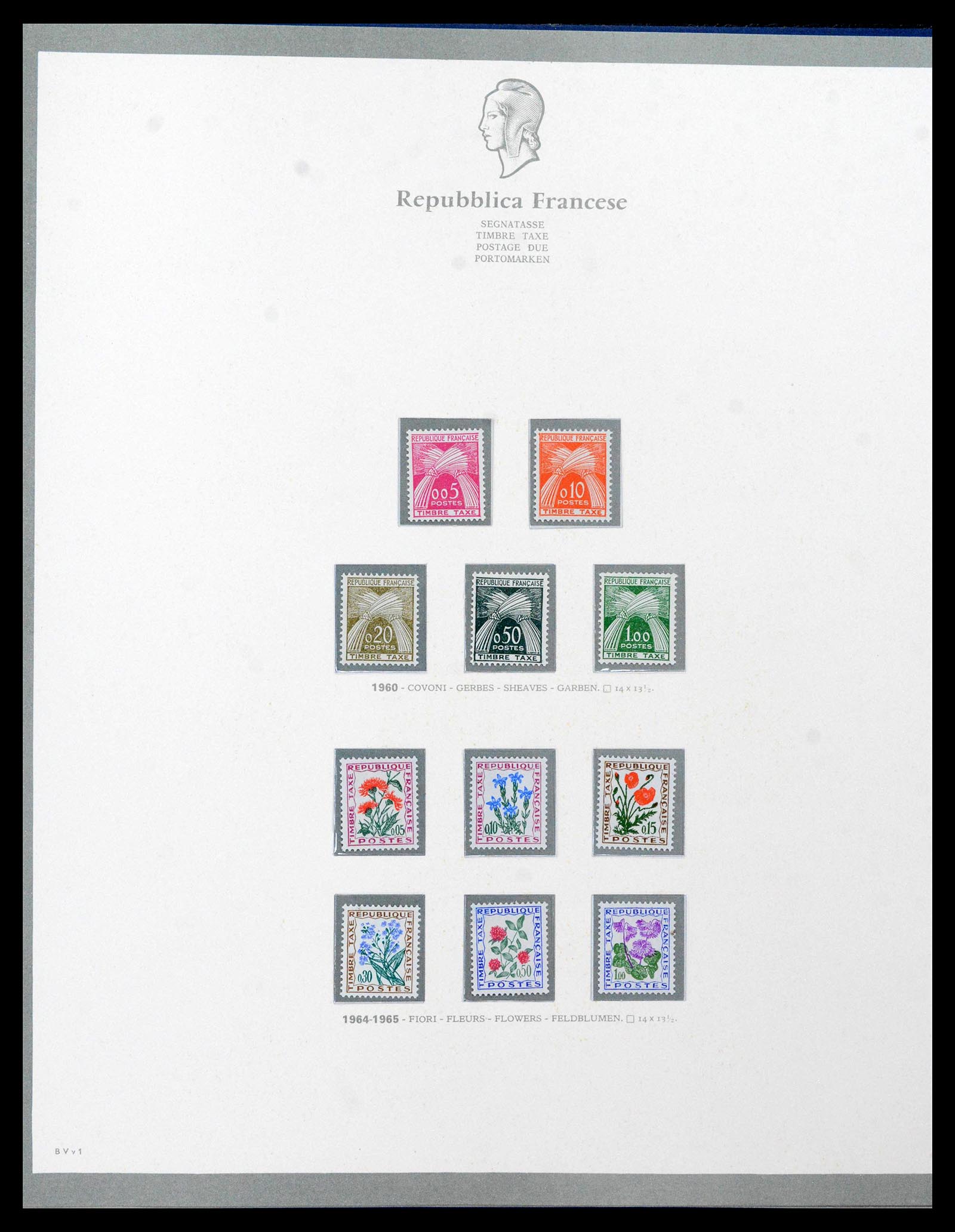 38970 0346 - Stamp collection 38970 France 1849-2015.