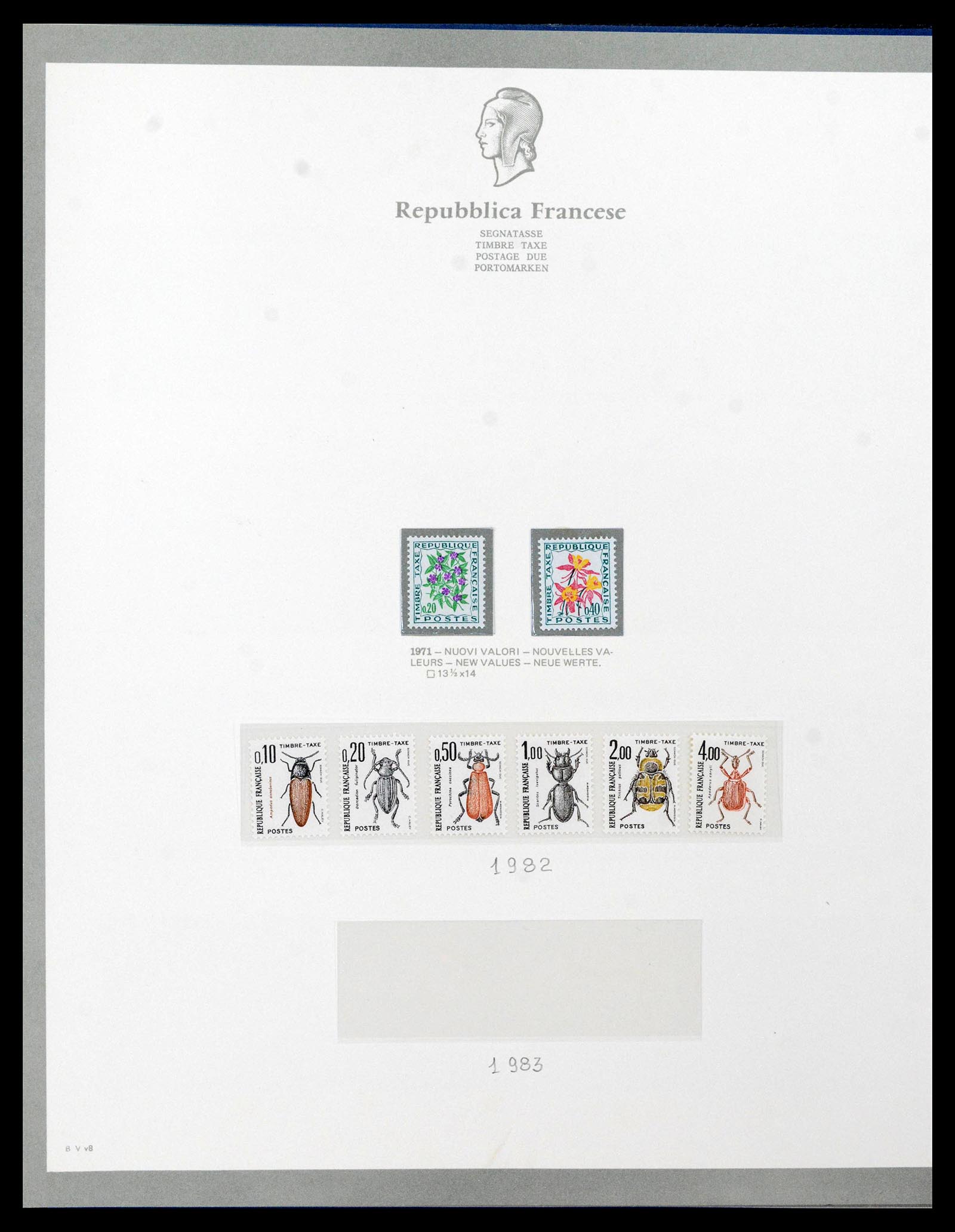 38970 0347 - Stamp collection 38970 France 1849-2015.