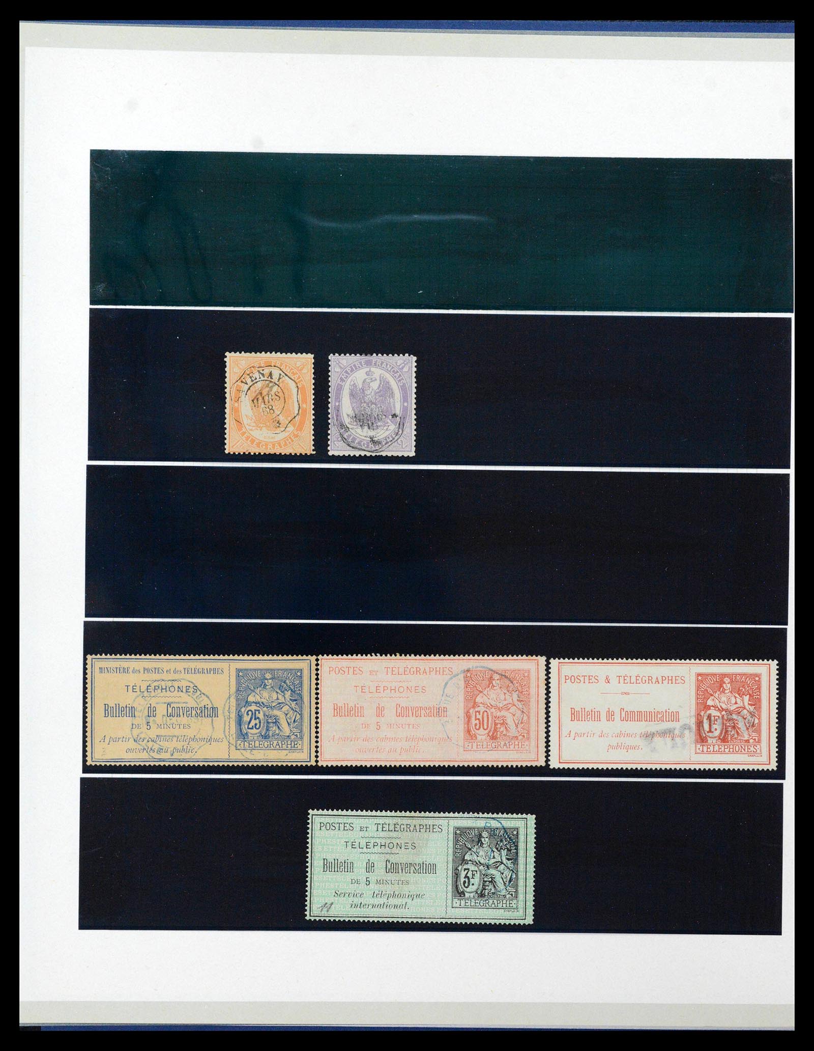 38970 0352 - Stamp collection 38970 France 1849-2015.