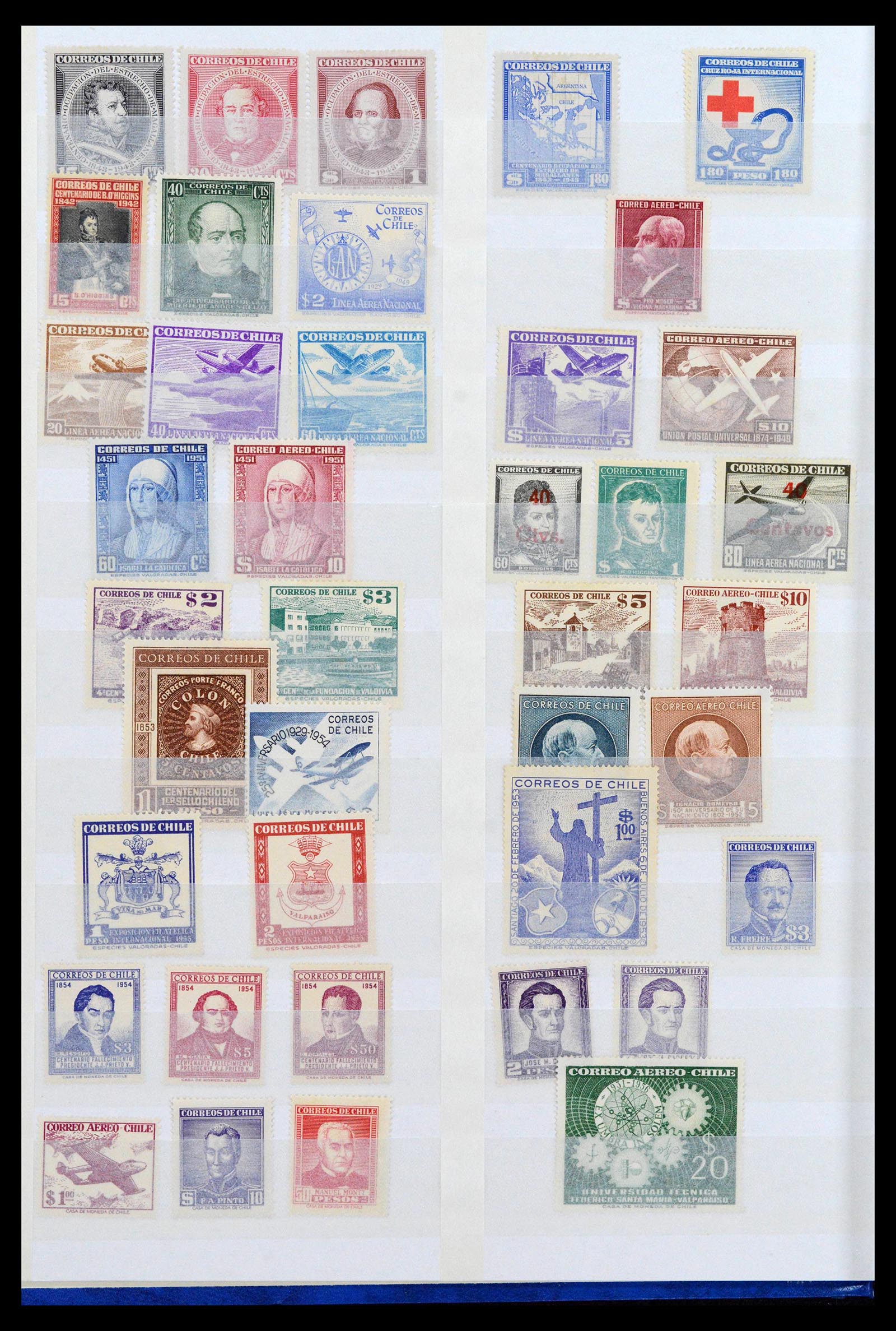 38971 0002 - Stamp collection 38971 Chile 1923-2008.
