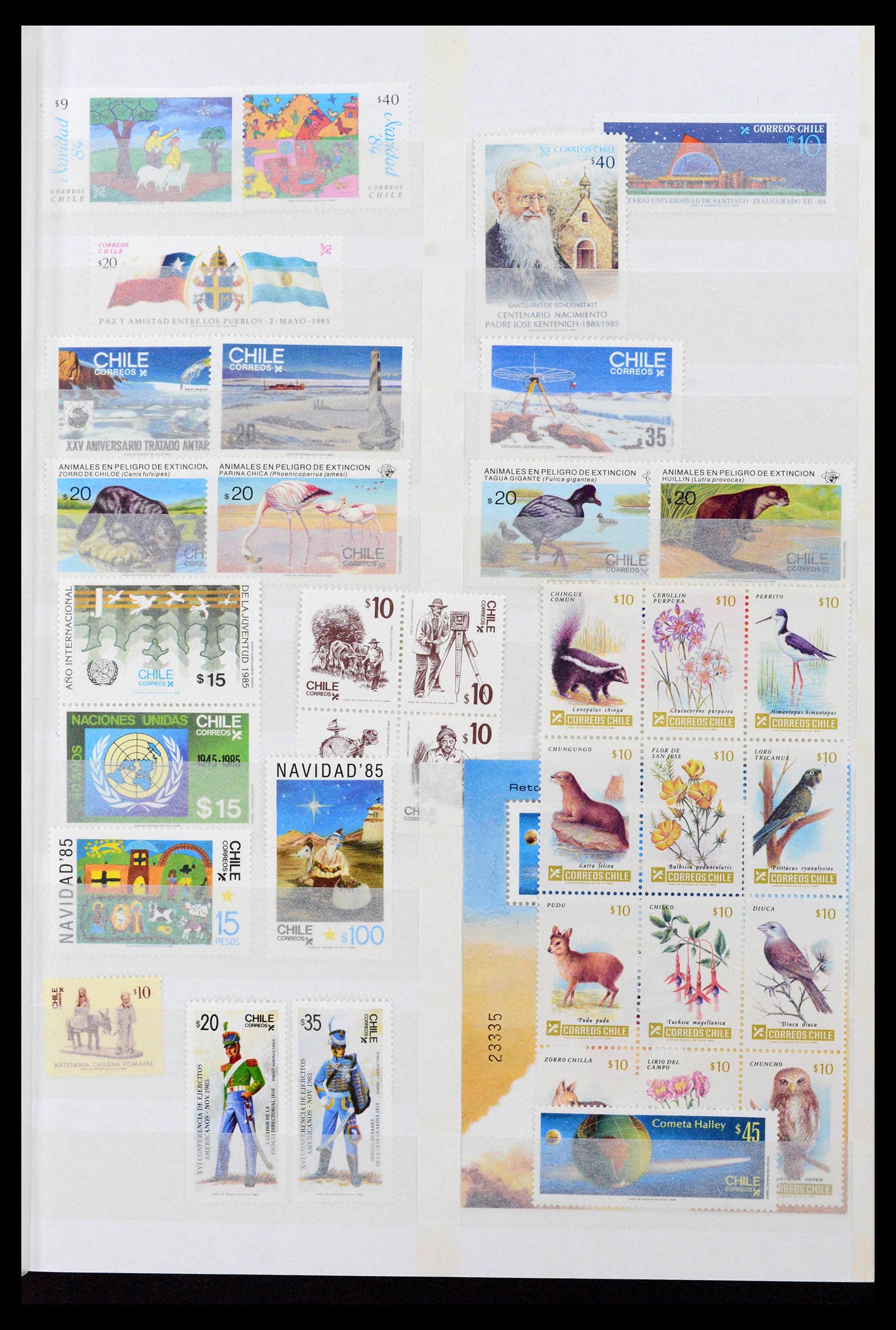 38971 0017 - Stamp collection 38971 Chile 1923-2008.