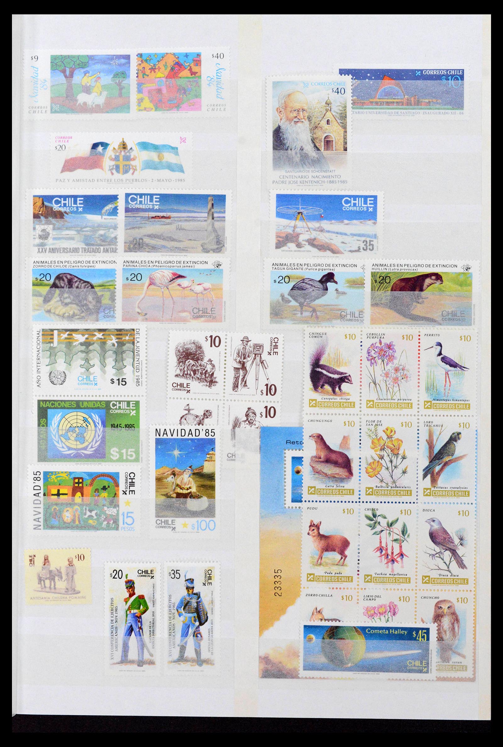 38971 0017 - Stamp collection 38971 Chile 1923-2008.