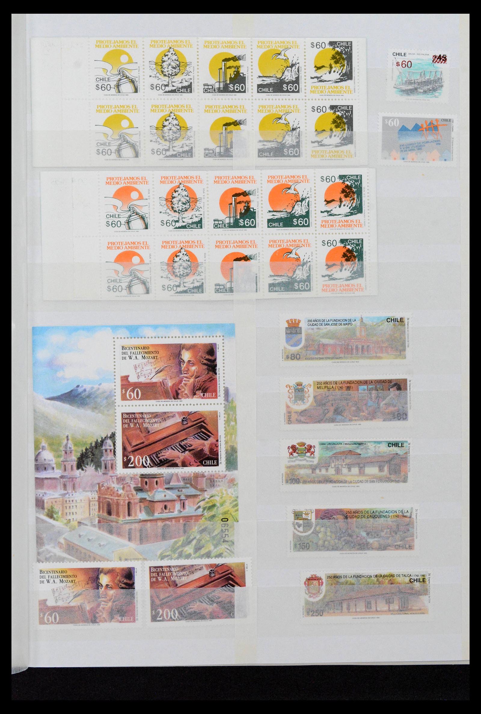 38971 0033 - Stamp collection 38971 Chile 1923-2008.