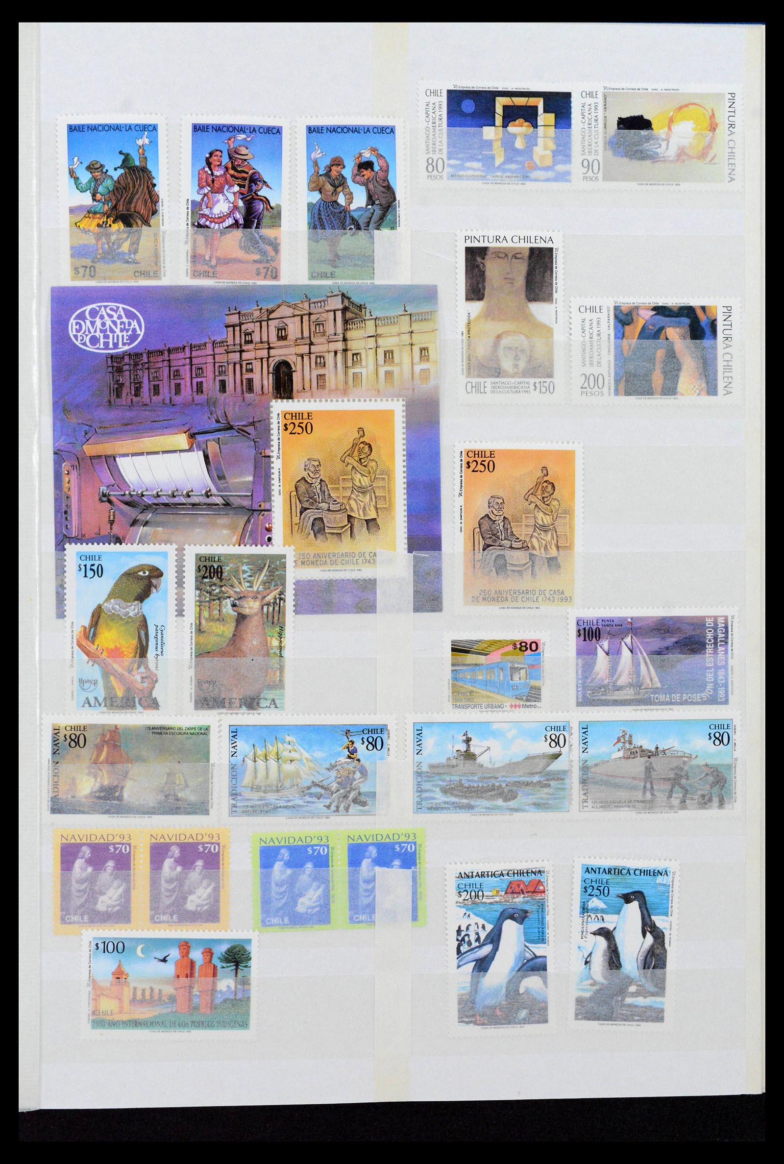 38971 0037 - Stamp collection 38971 Chile 1923-2008.