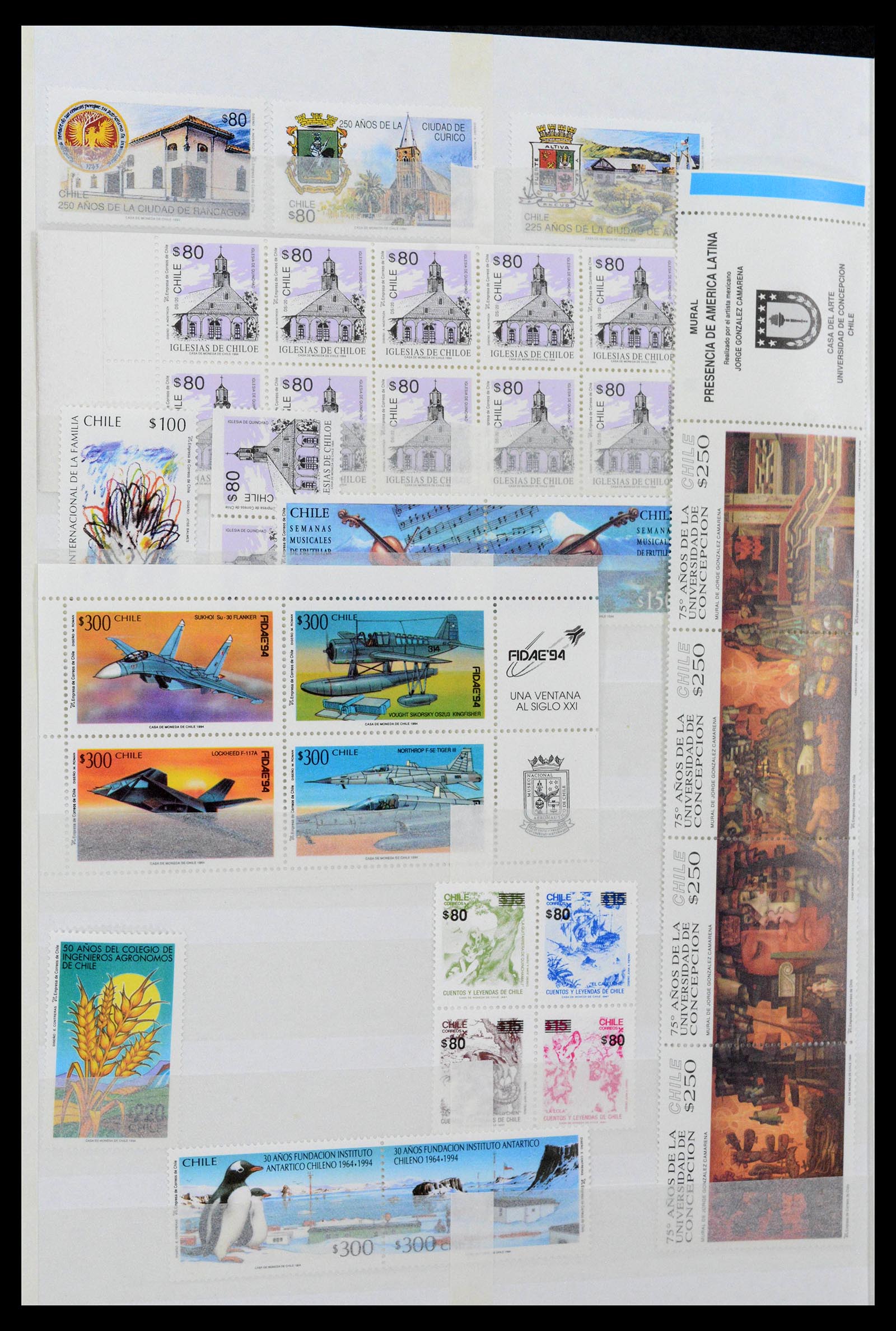 38971 0038 - Stamp collection 38971 Chile 1923-2008.