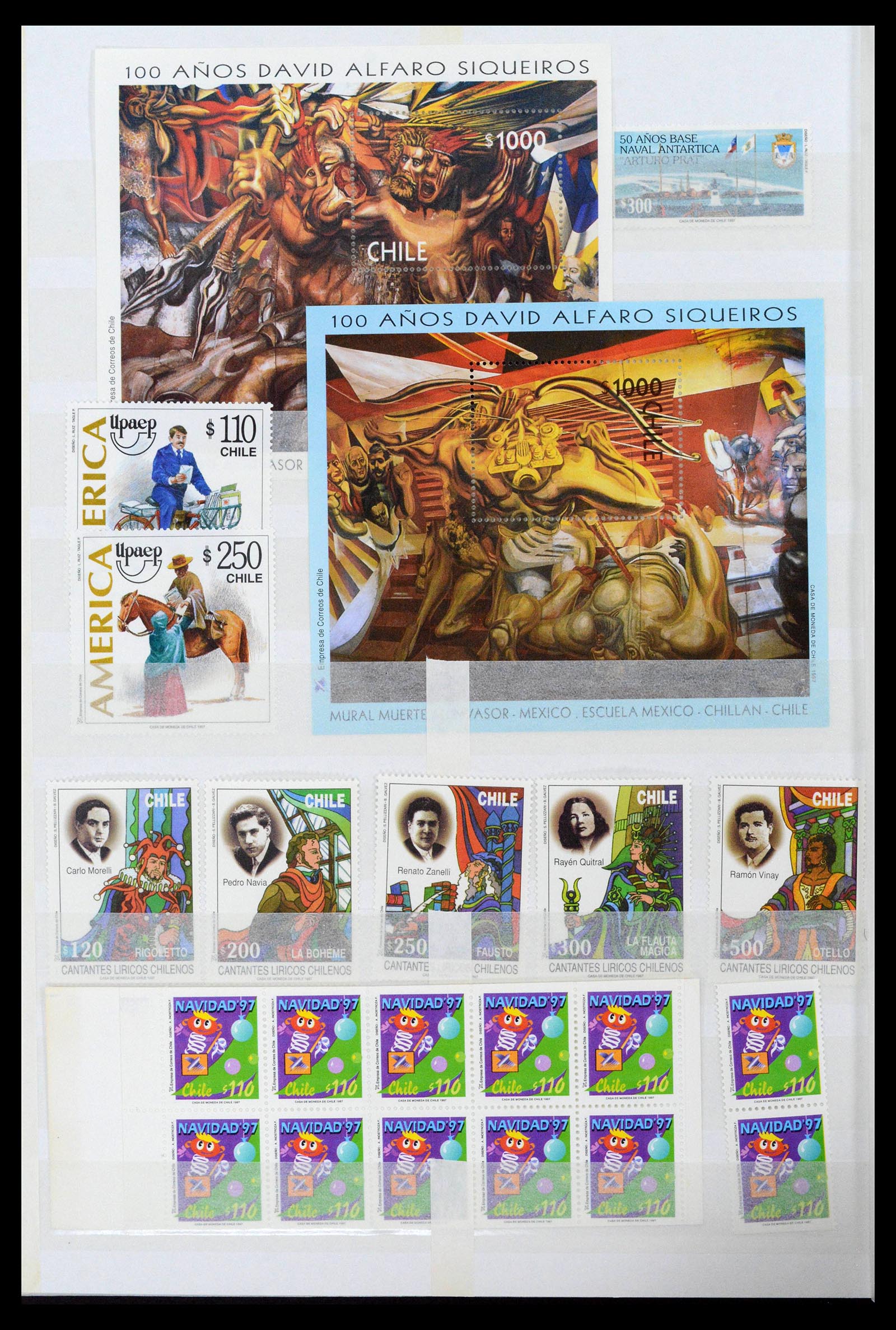 38971 0046 - Stamp collection 38971 Chile 1923-2008.