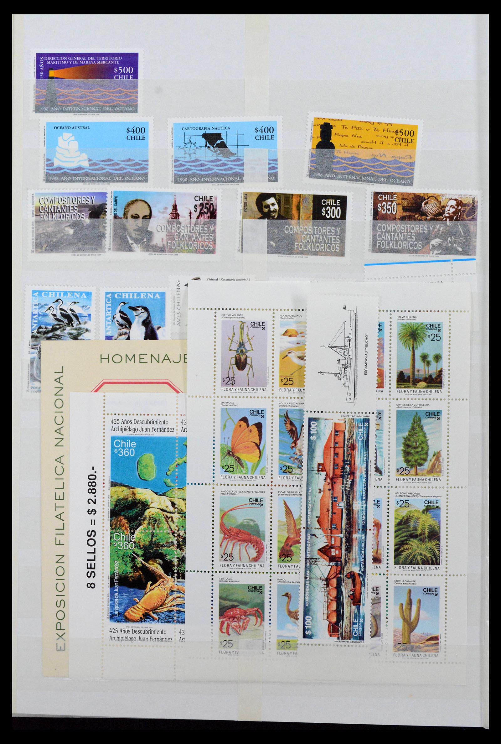 38971 0048 - Stamp collection 38971 Chile 1923-2008.