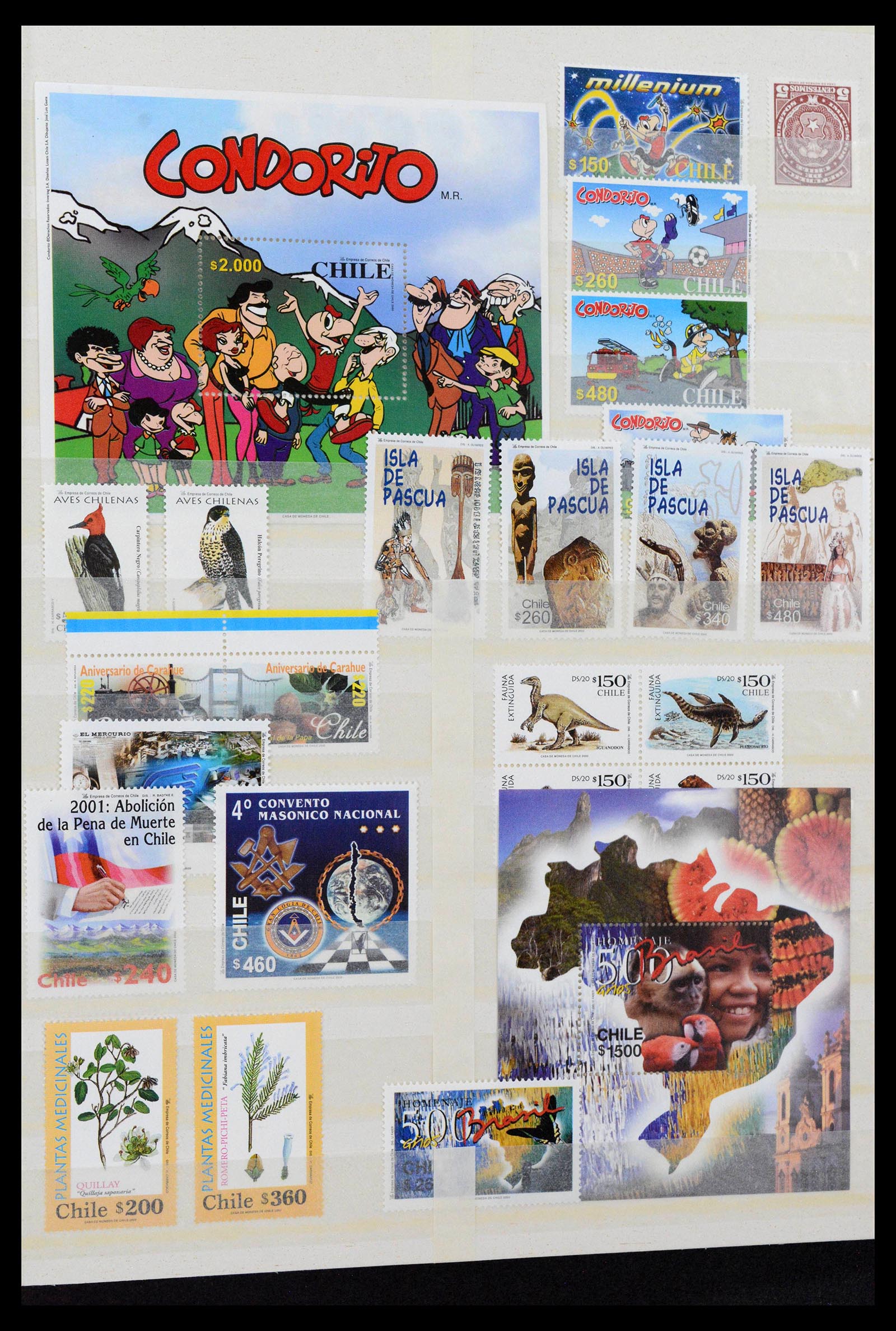 38971 0049 - Stamp collection 38971 Chile 1923-2008.