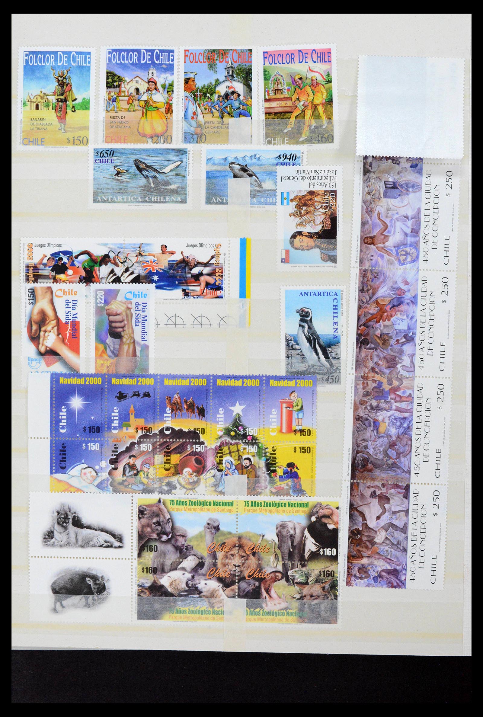 38971 0050 - Stamp collection 38971 Chile 1923-2008.