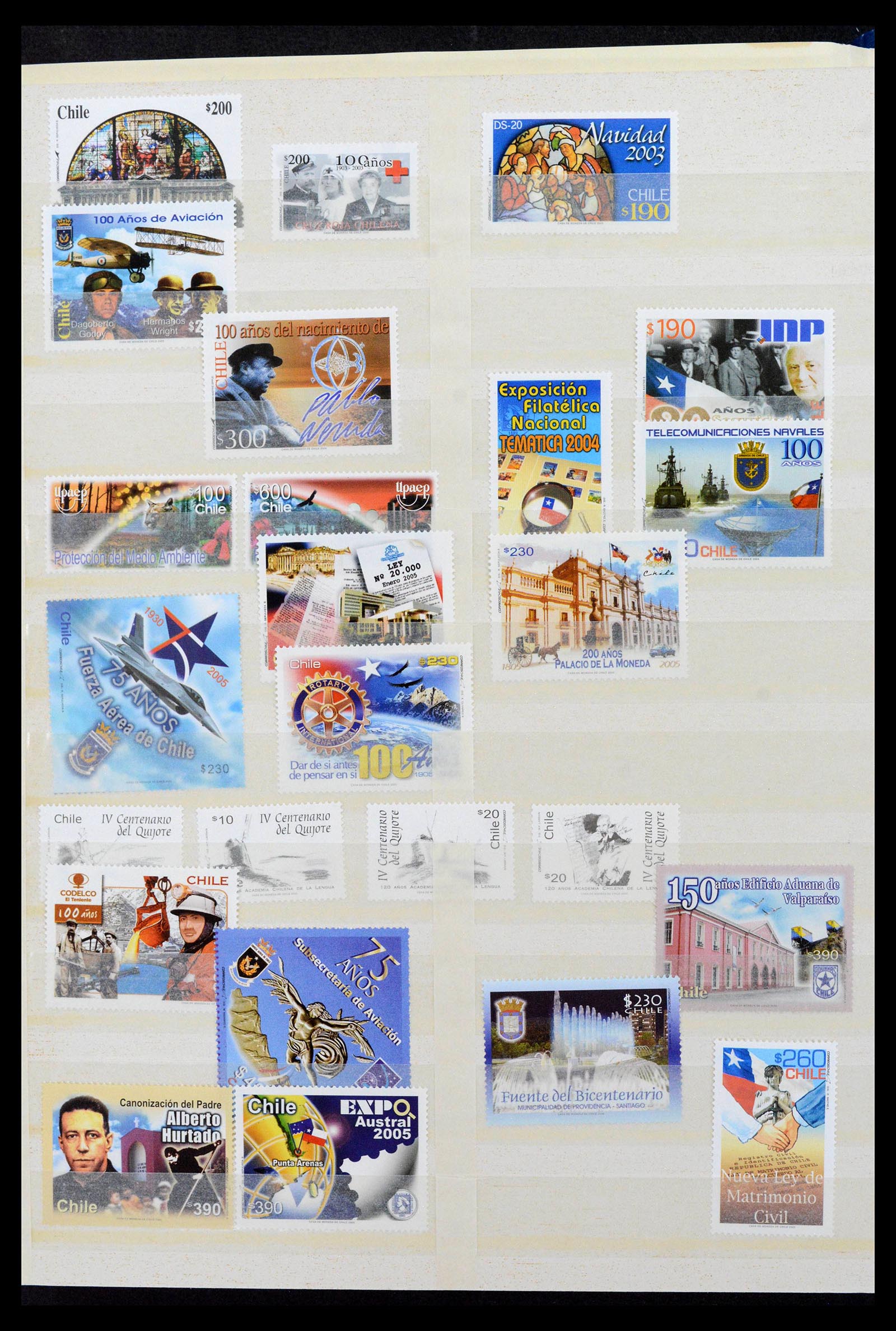 38971 0054 - Stamp collection 38971 Chile 1923-2008.
