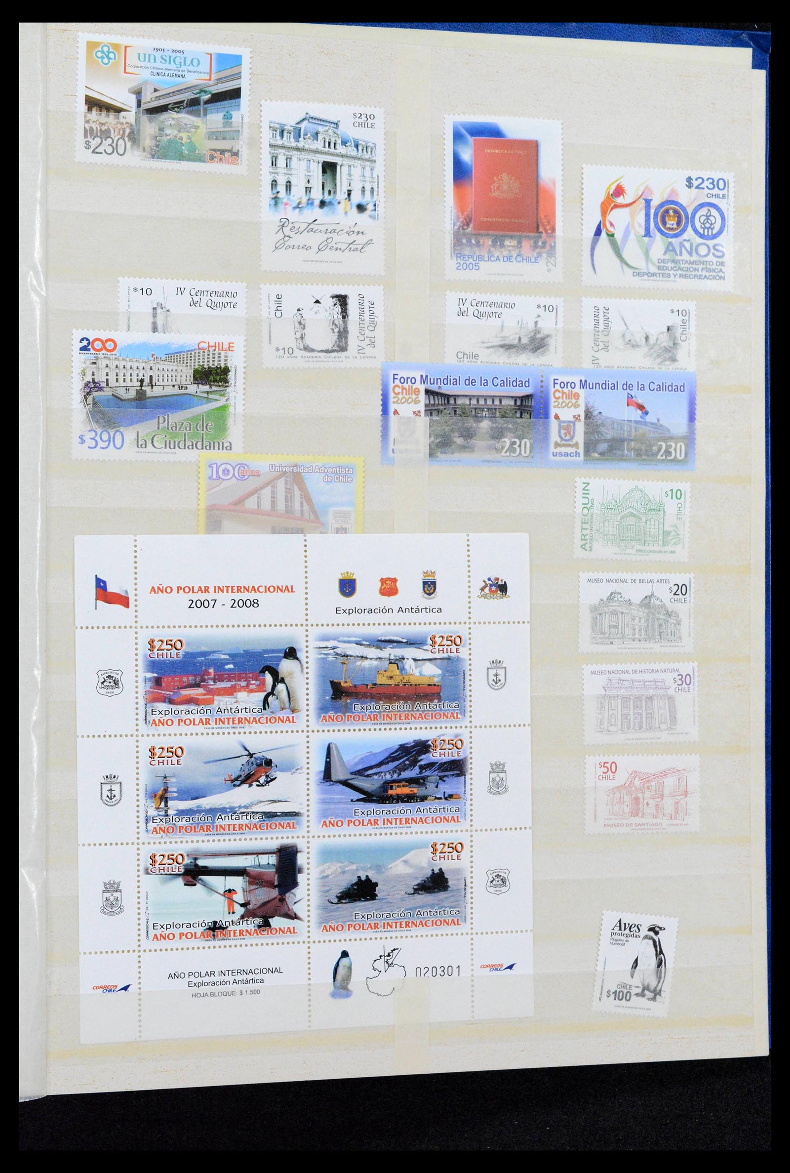 38971 0055 - Stamp collection 38971 Chile 1923-2008.